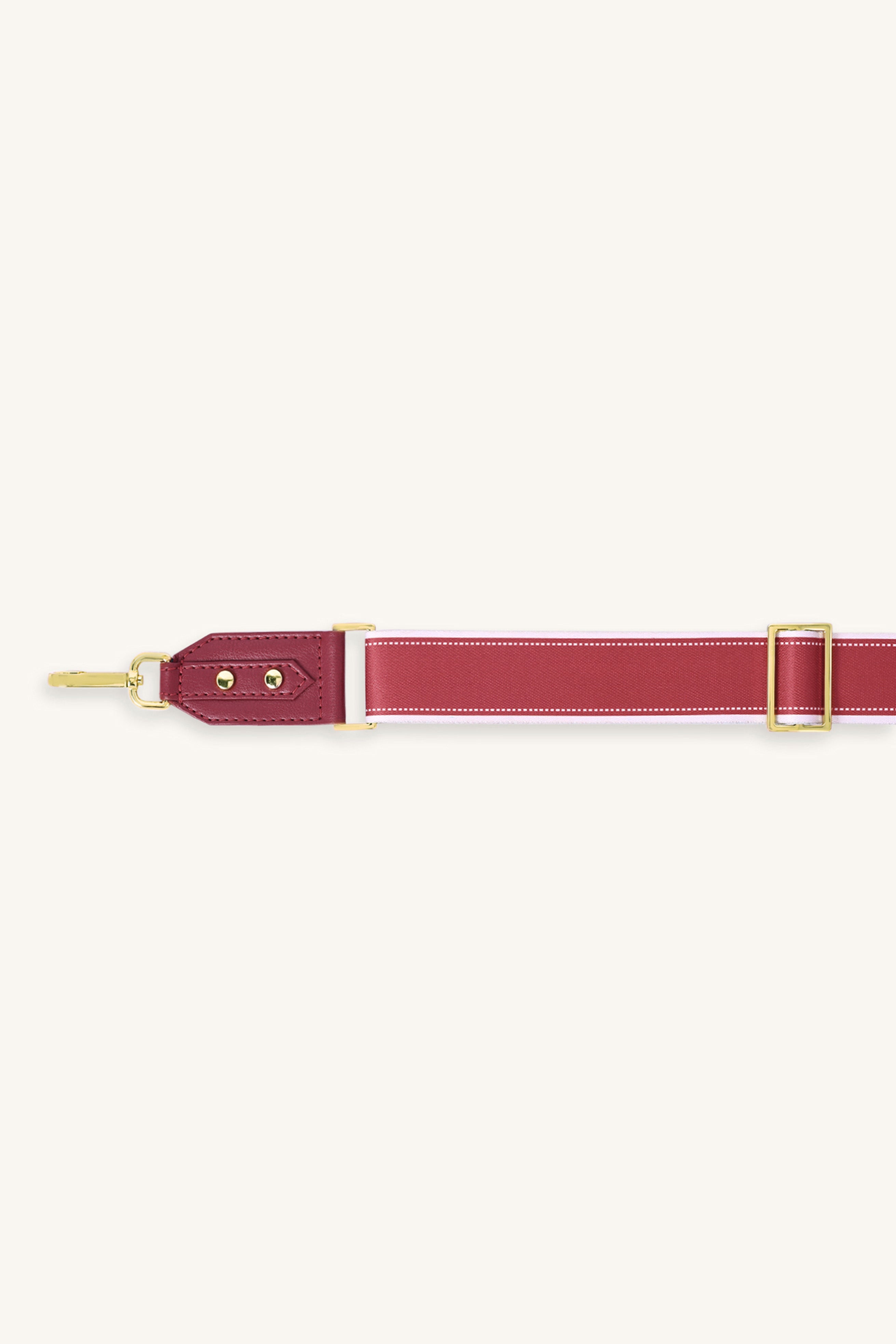 Marissa Coordinate Bag Strap - Scarlet