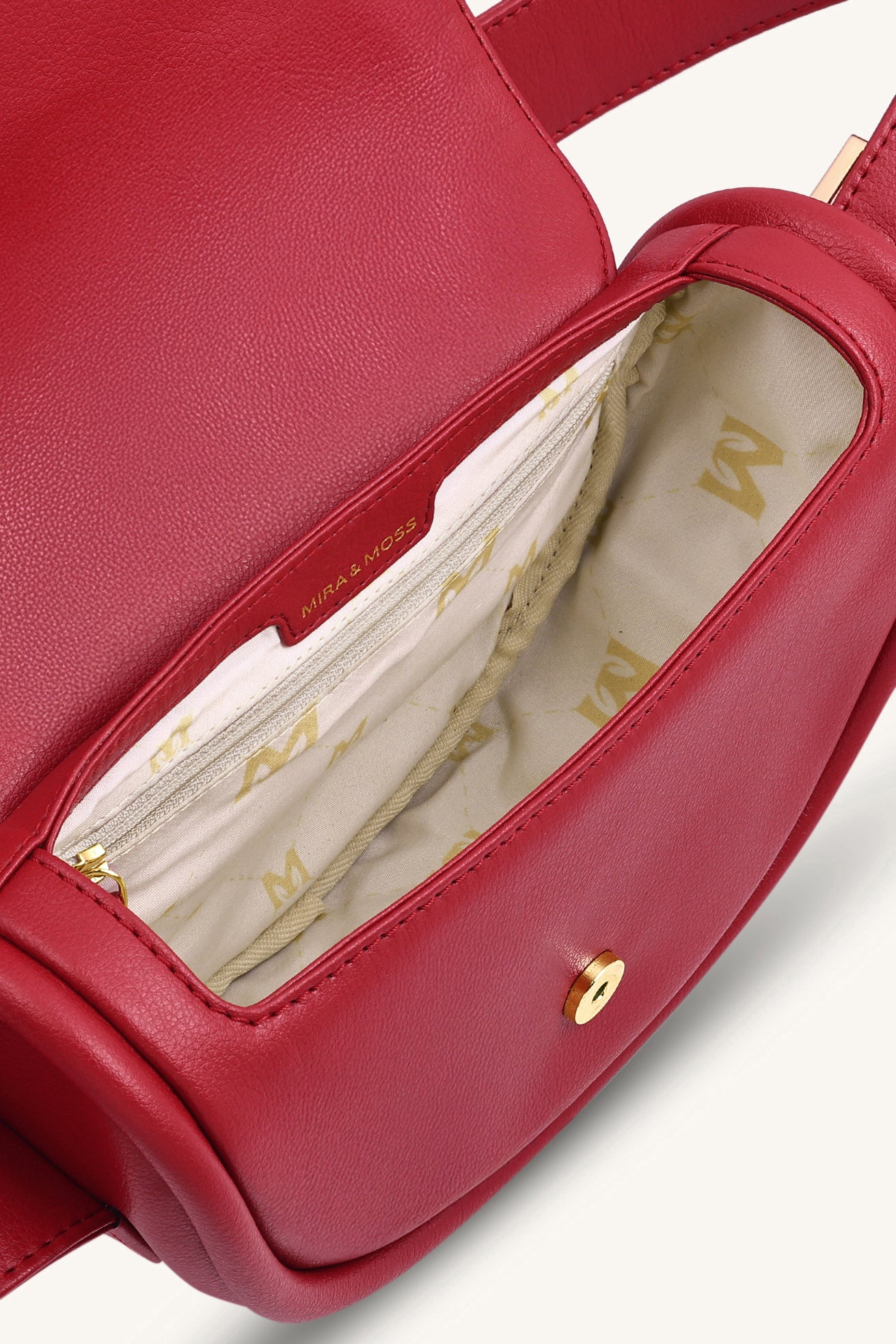 Sophia Shoulder Bag - Garnet Red