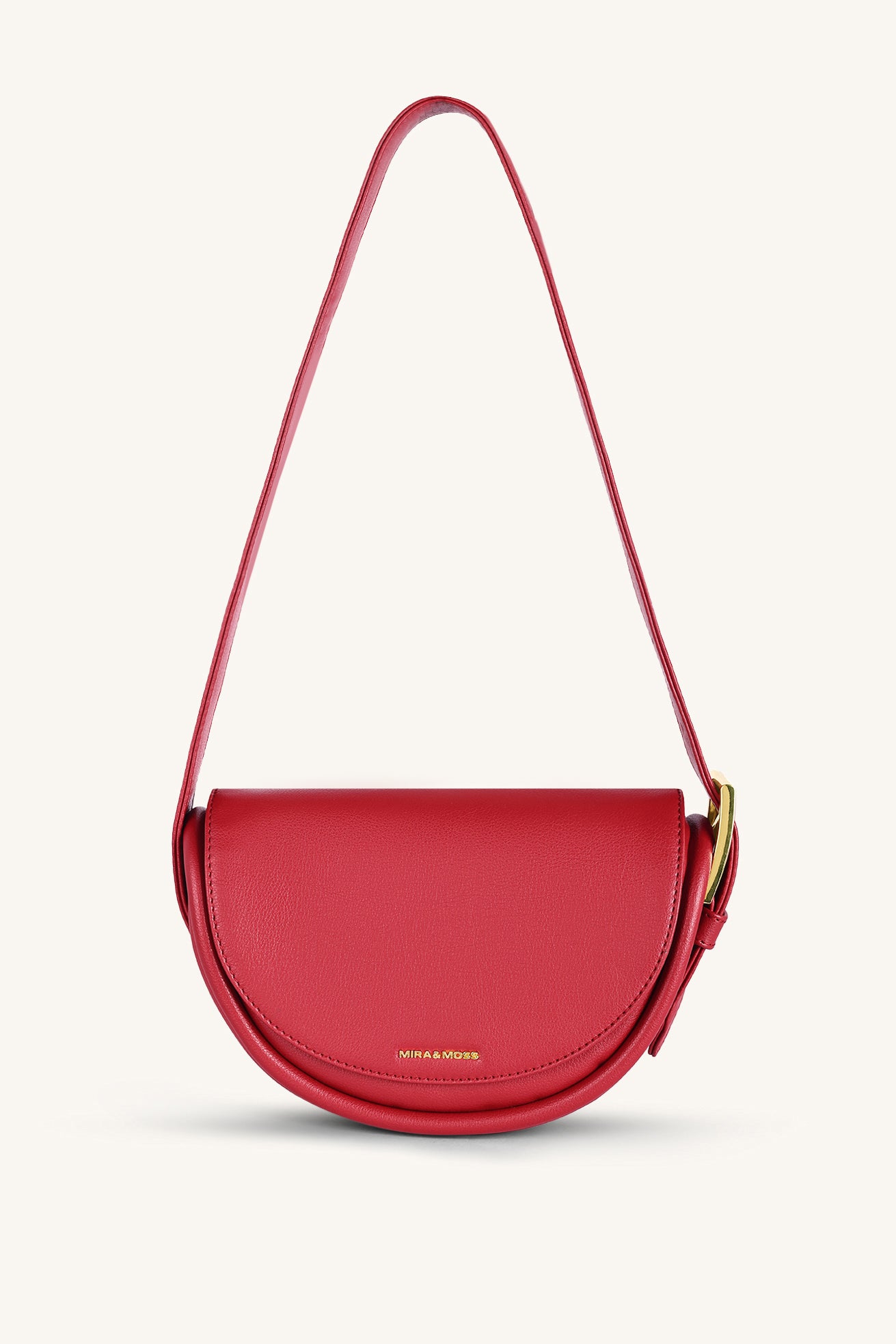 Sophia Shoulder Bag - Garnet Red
