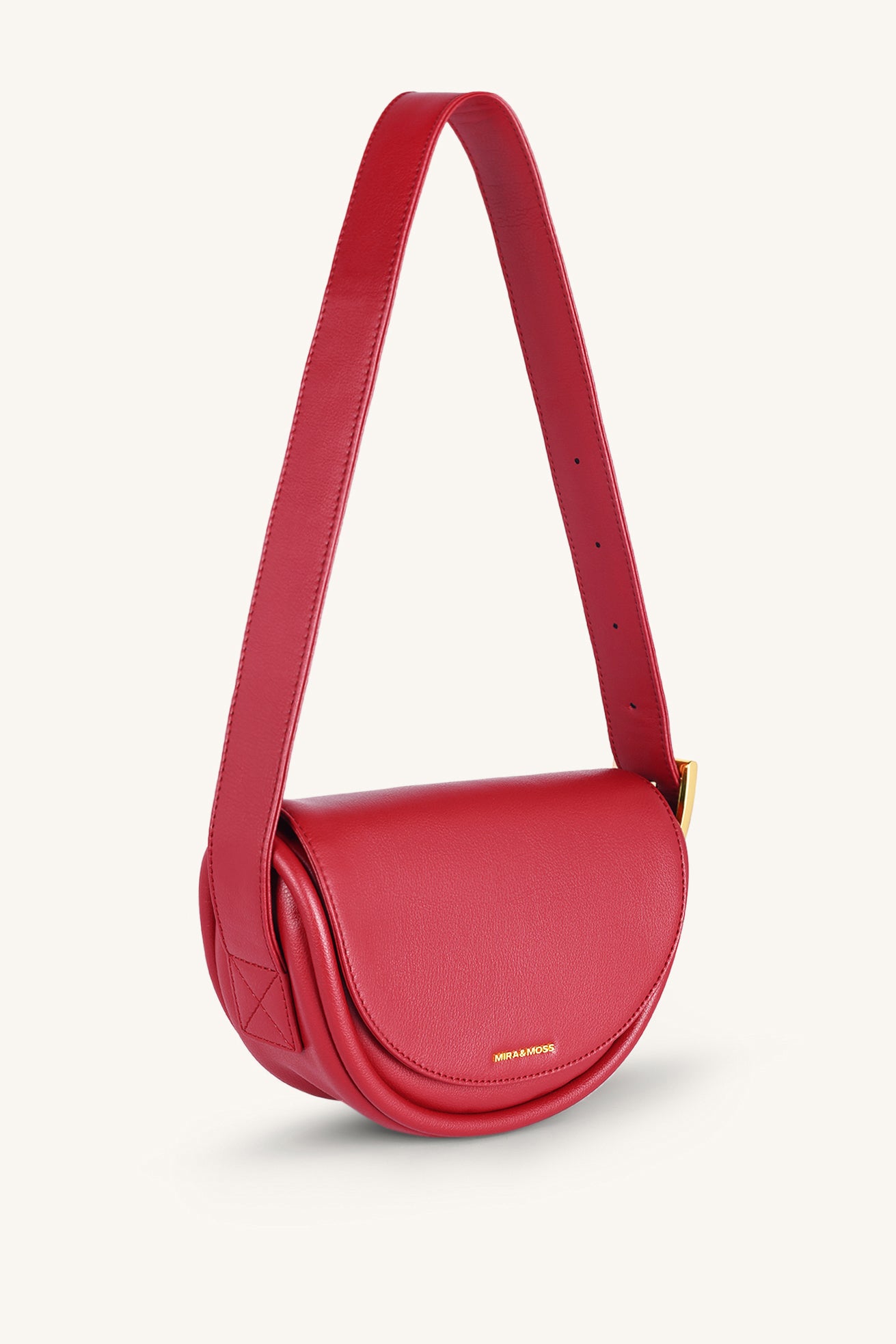 Sophia Shoulder Bag - Garnet Red