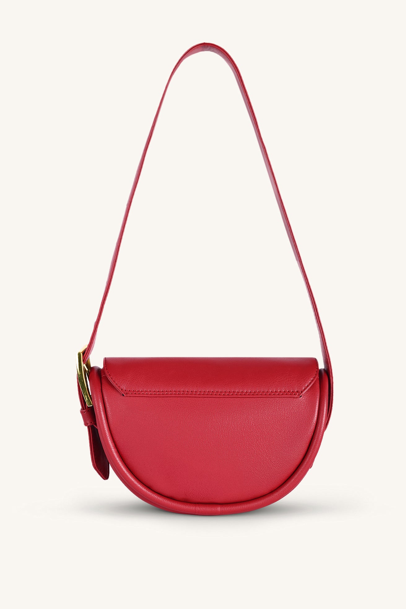 Sophia Shoulder Bag - Garnet Red