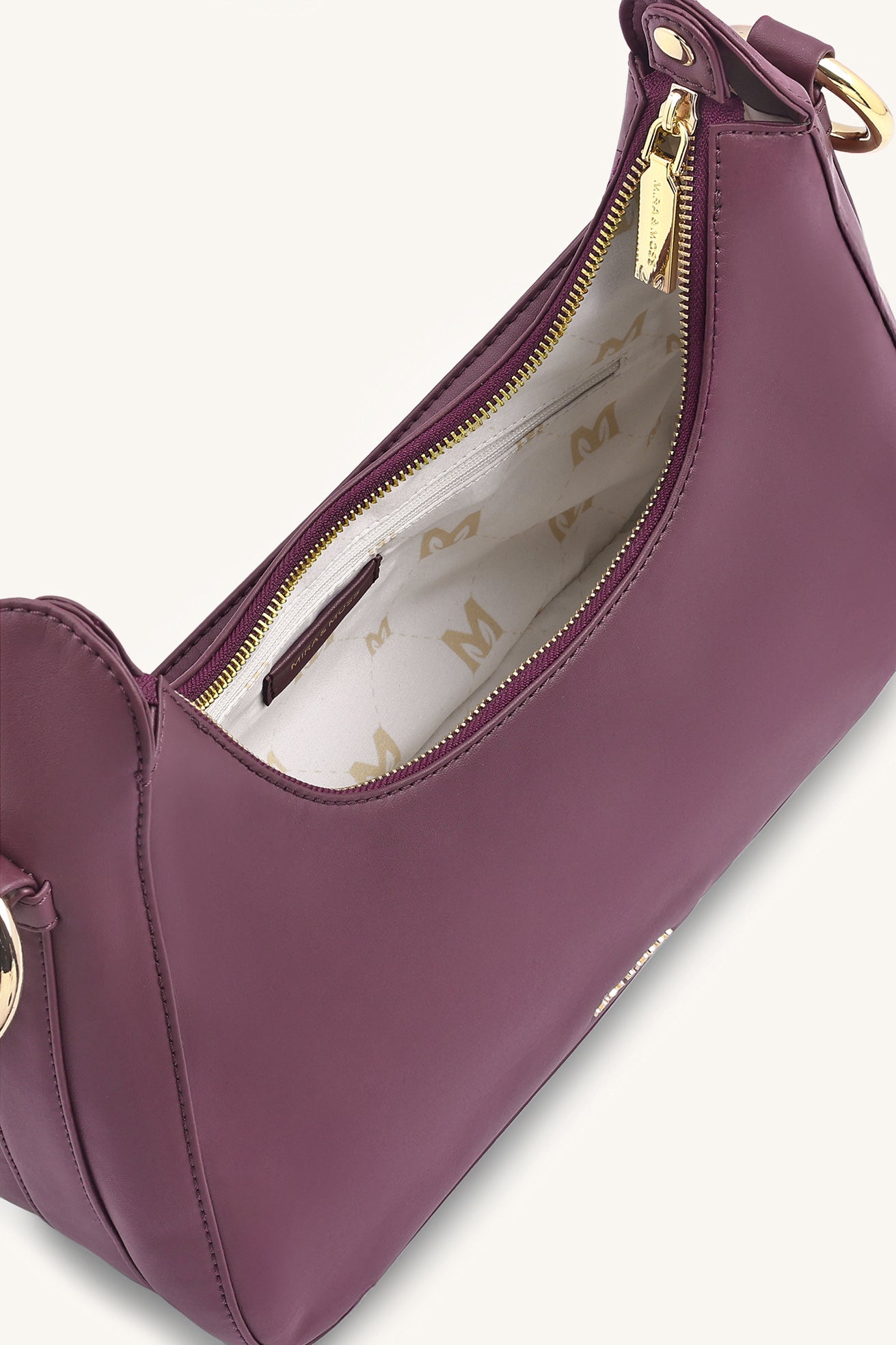 Ava Shoulder Bag - Plum