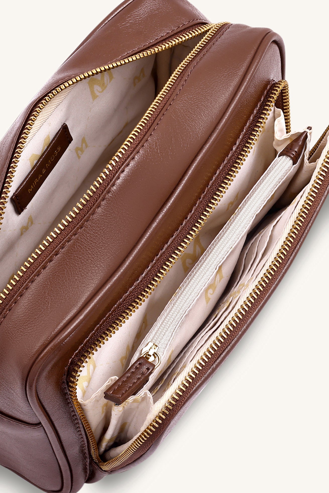 Lucienne Crossbody Bag - Shiny Chocolate Brown