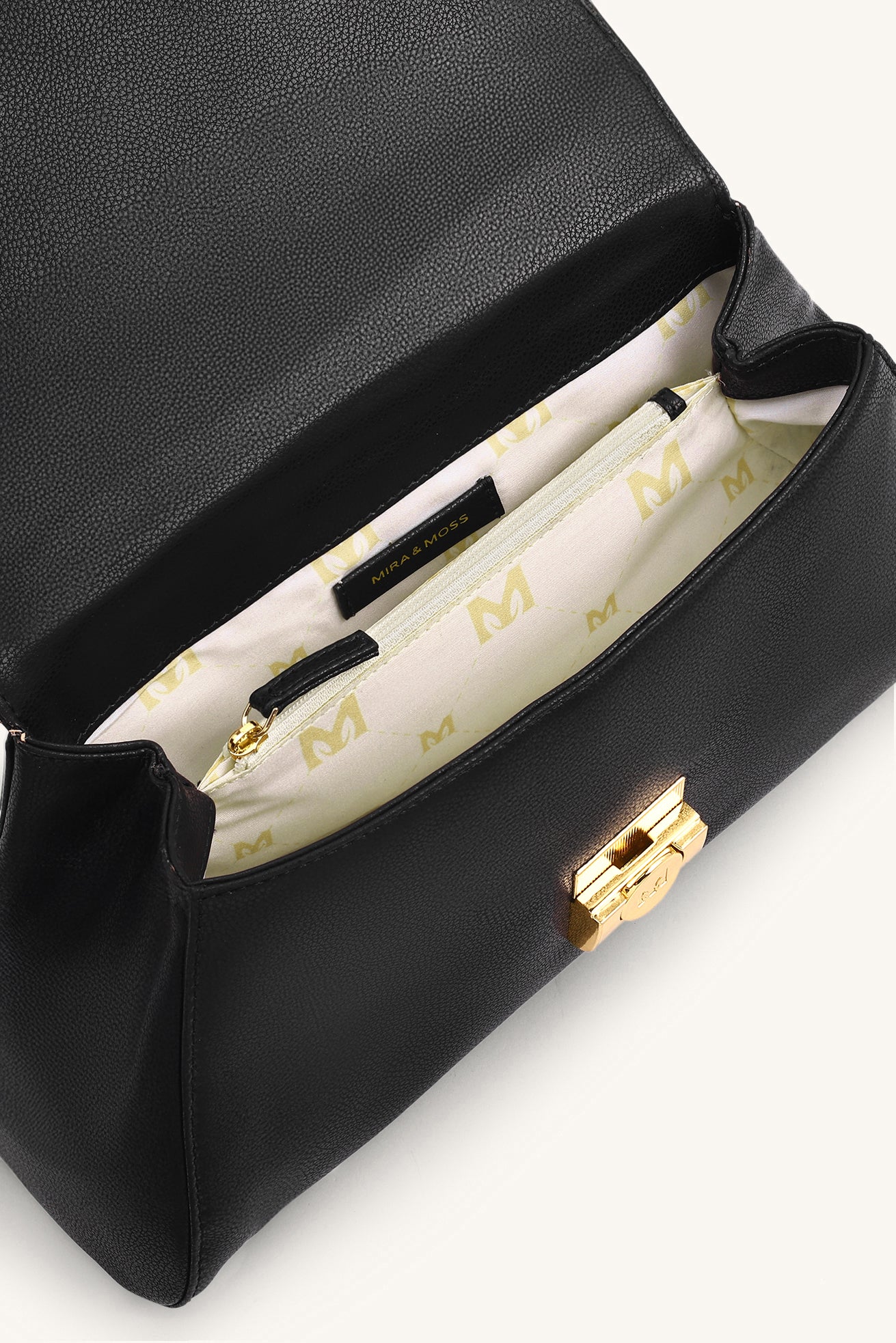 Vivienne Classic Crossbody Bag - Black