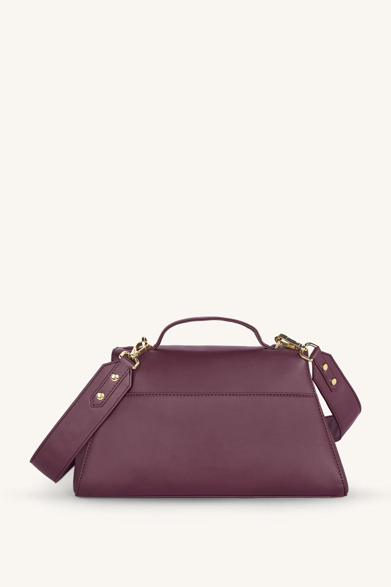 Vivienne Classic Crossbody Bag - Plum