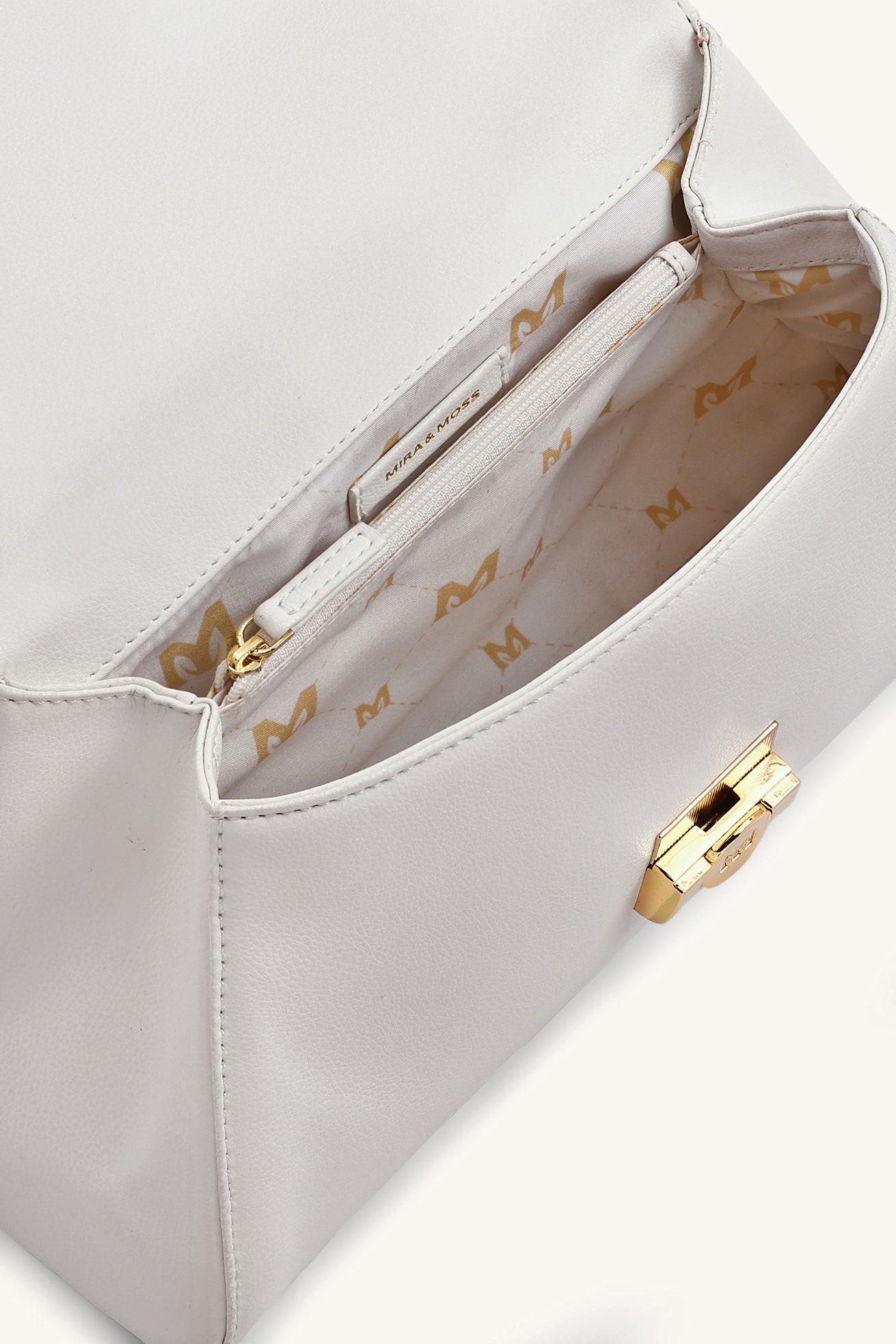 Vivienne Classic Crossbody Bag - Ivory