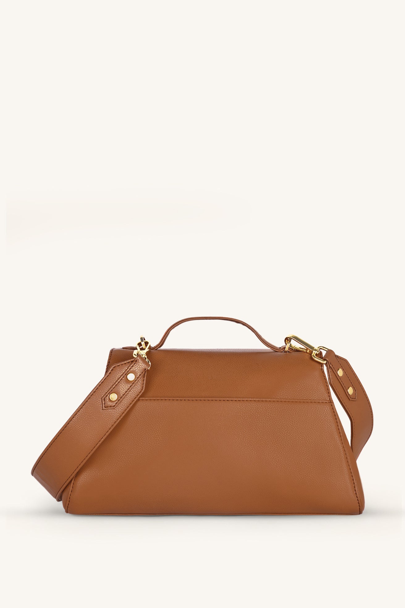 Vivienne Classic Crossbody Bag - Tan