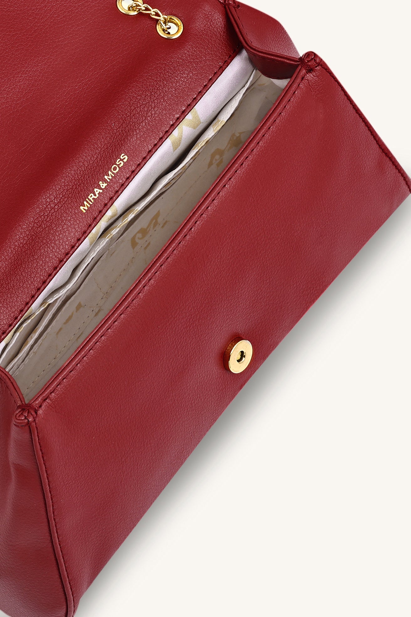 Adrienne Crossbody Bag - Garnet Red