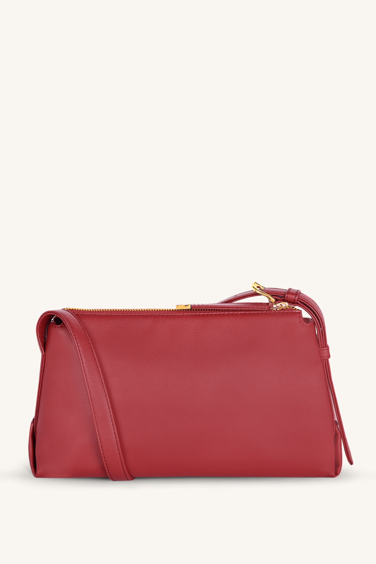 Audrey Crossbody Bag - Garnet Red
