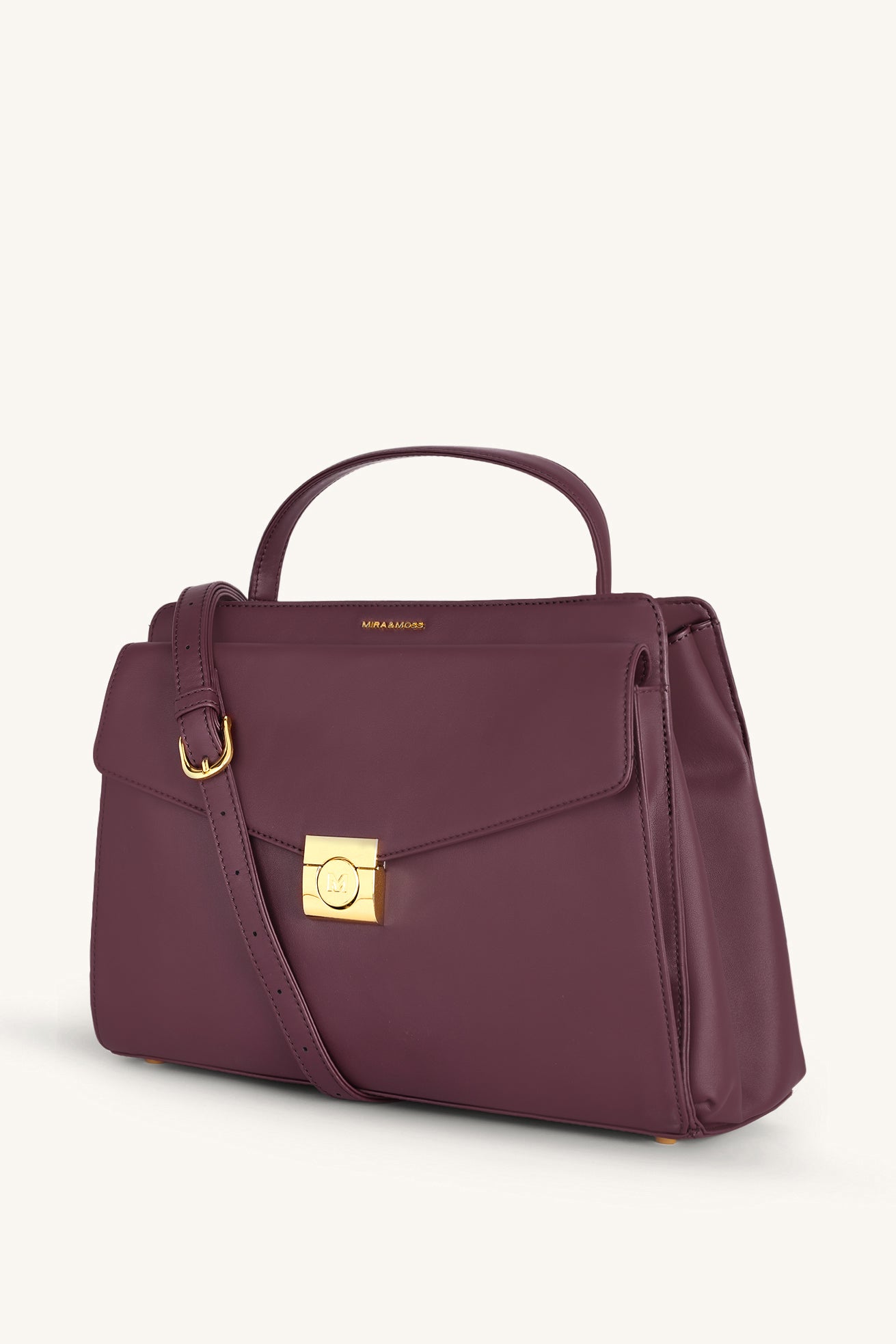 Beverly Crossbody Bag - Plum
