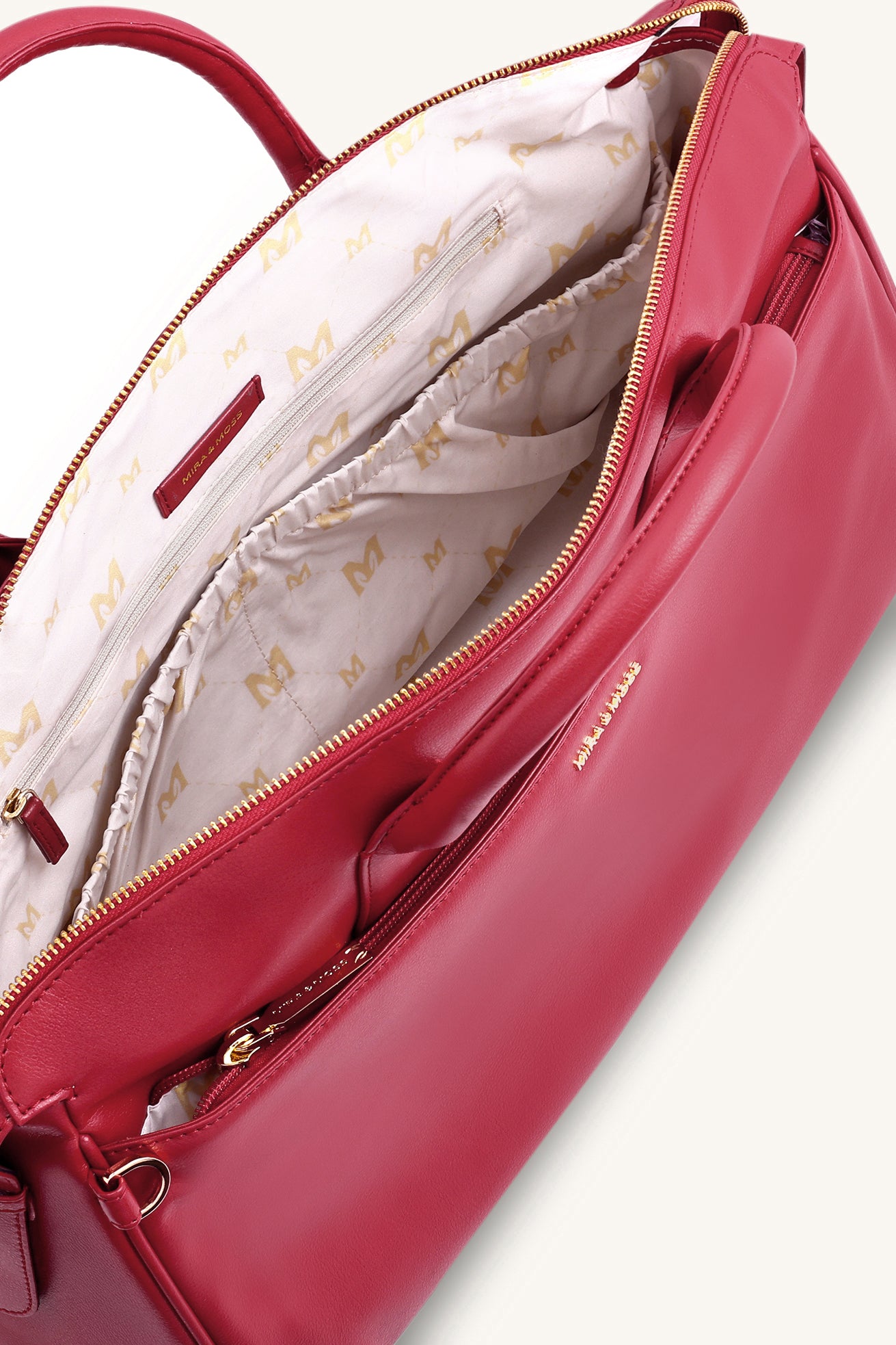 Athena Duffel - Garnet Red