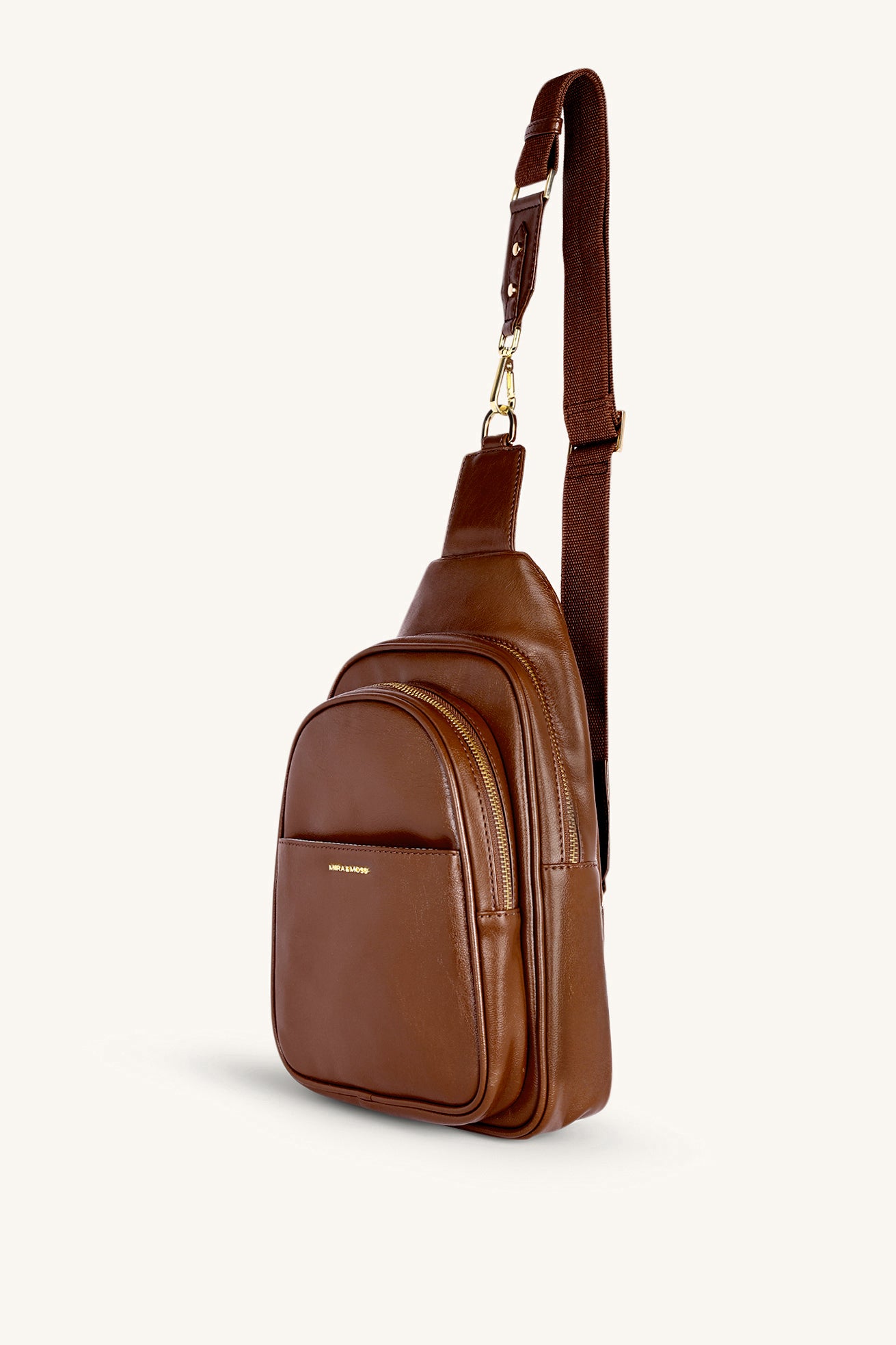 Hayley Fanny Bag - Shiny Chocolate Brown