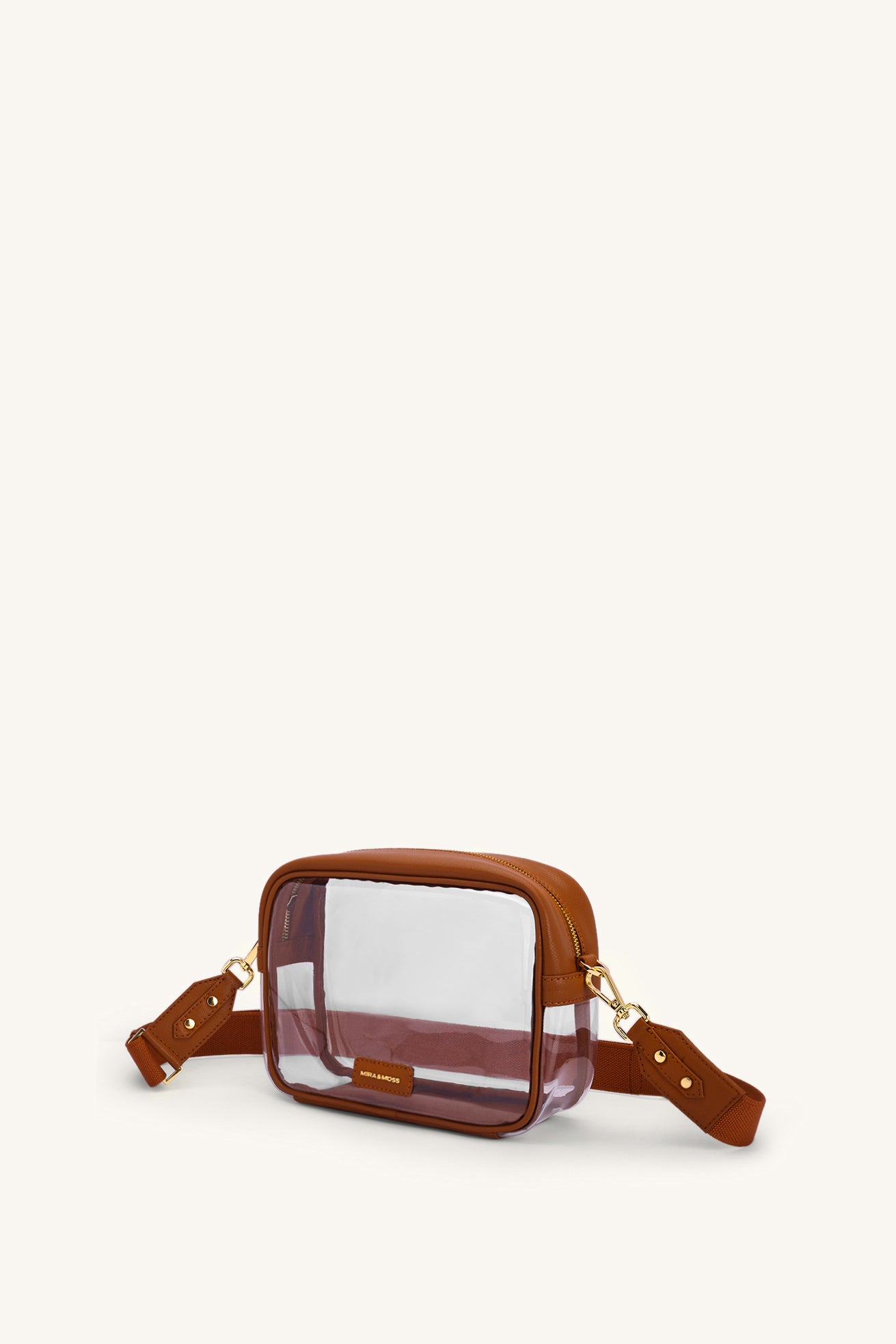 Cleo Clear Bag - Tan