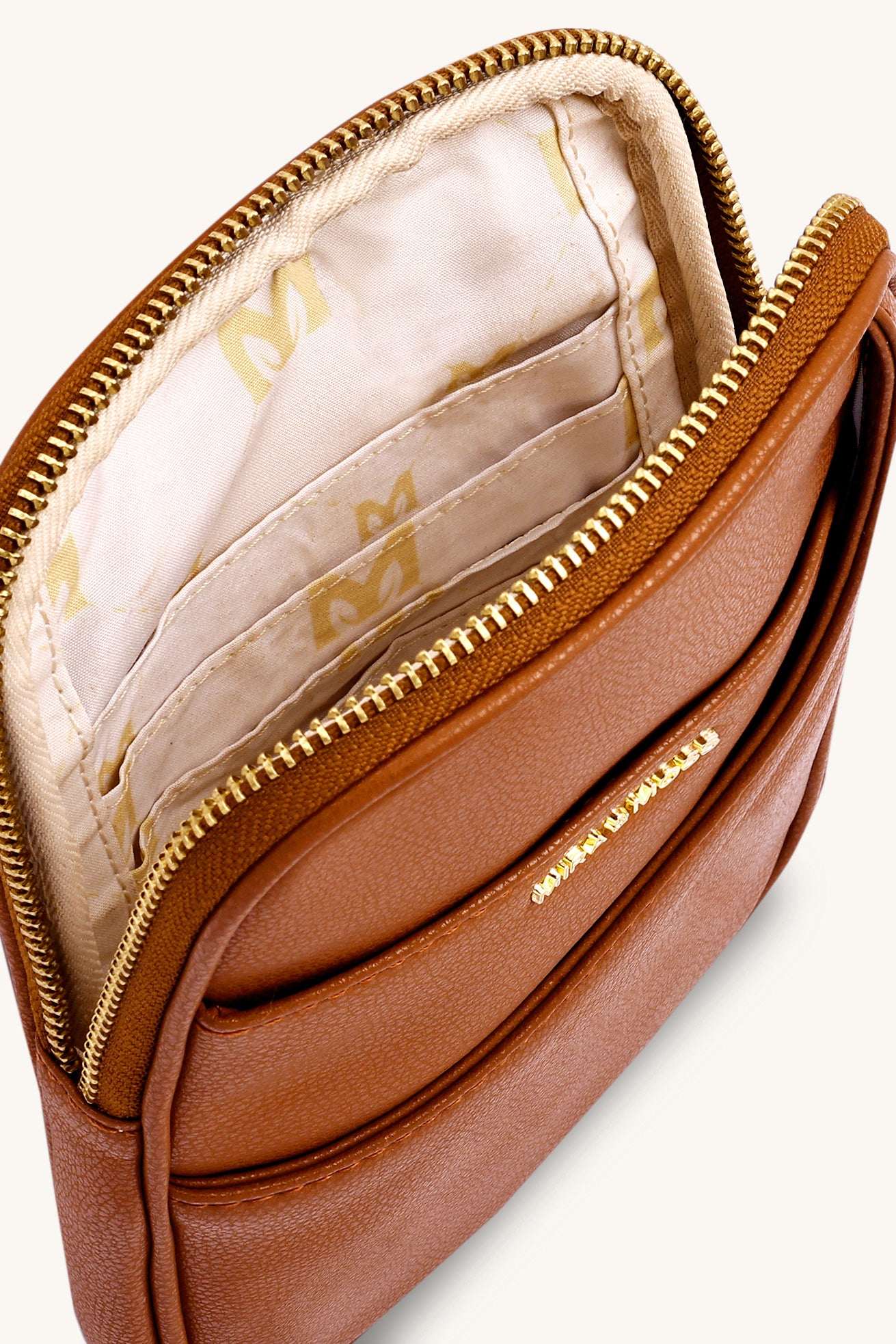 Iris Mini-Crossbody Bag - Tan