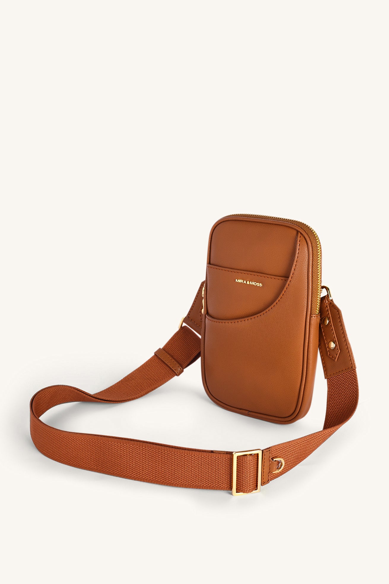 Iris Mini-Crossbody Bag - Tan