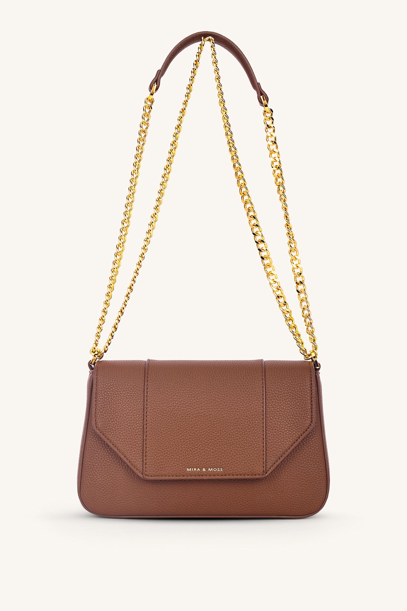 Aveline Flap Crossbody - Caramel