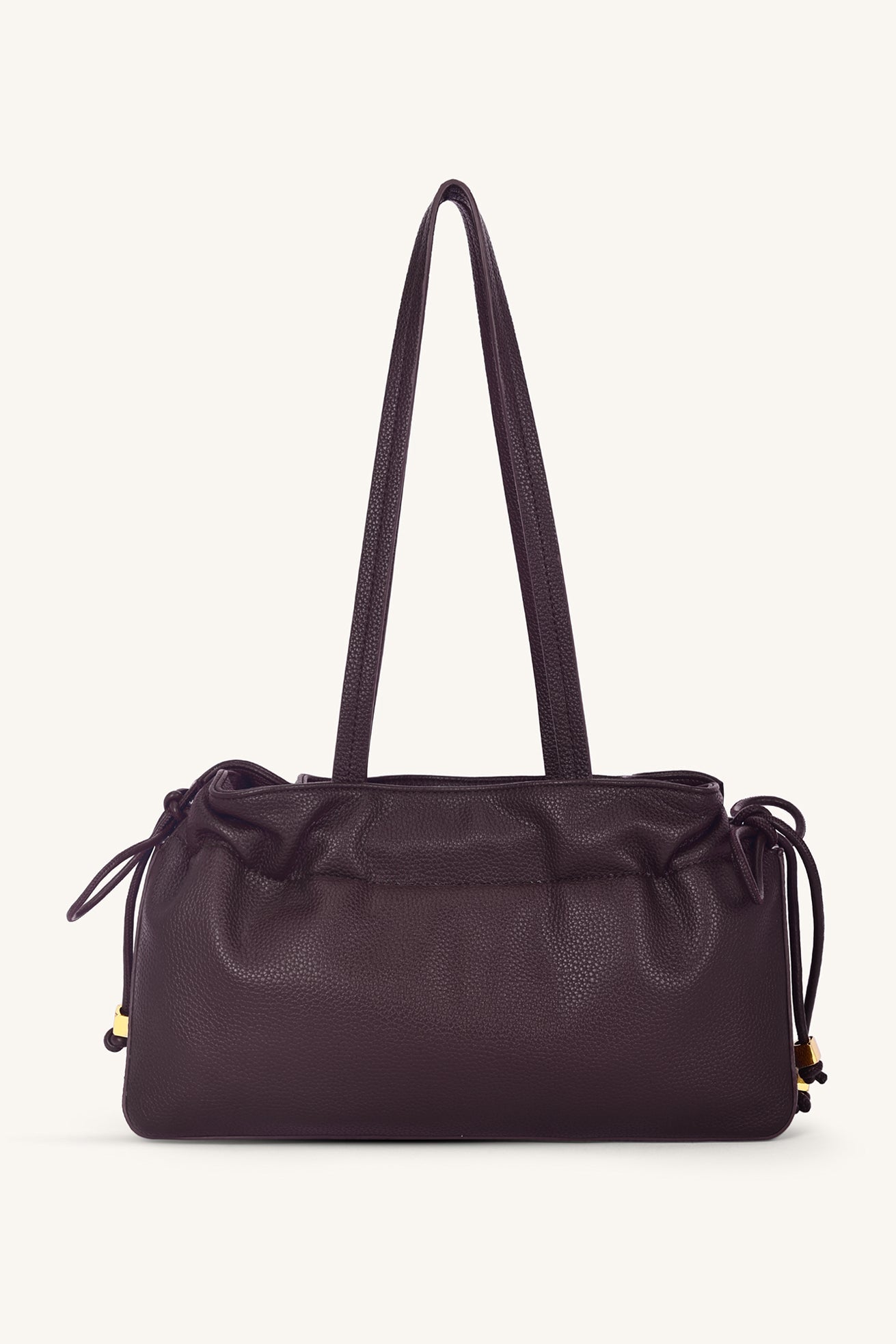 Solene Drawstring Shoulder Bag - Cocoa
