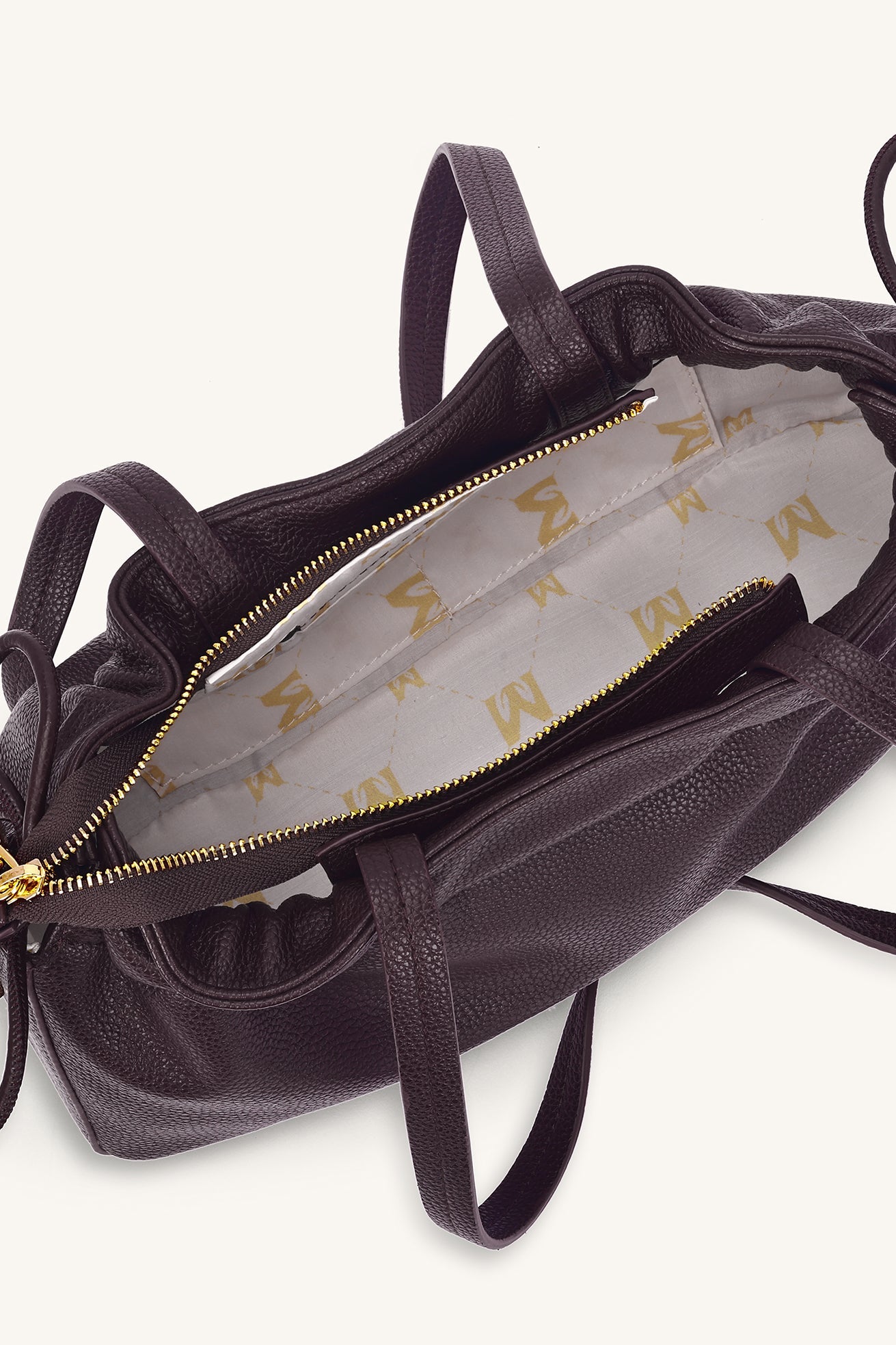 Solene Drawstring Shoulder Bag - Cocoa