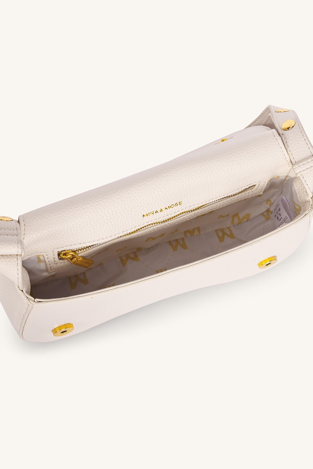 Clara Shoulder Bag - Opal White