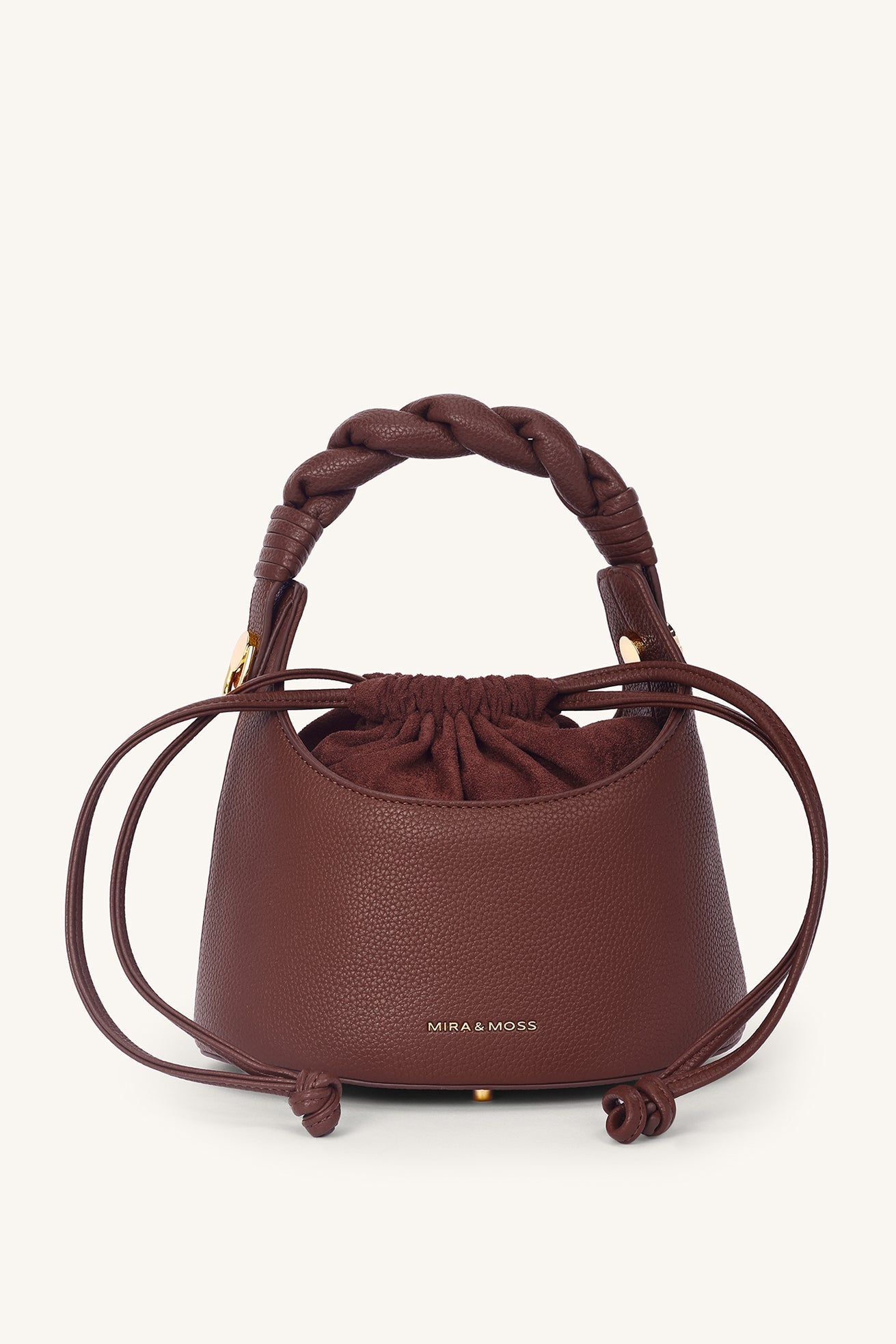 Mocha Knot Bucket Bag - Cocoa Umber
