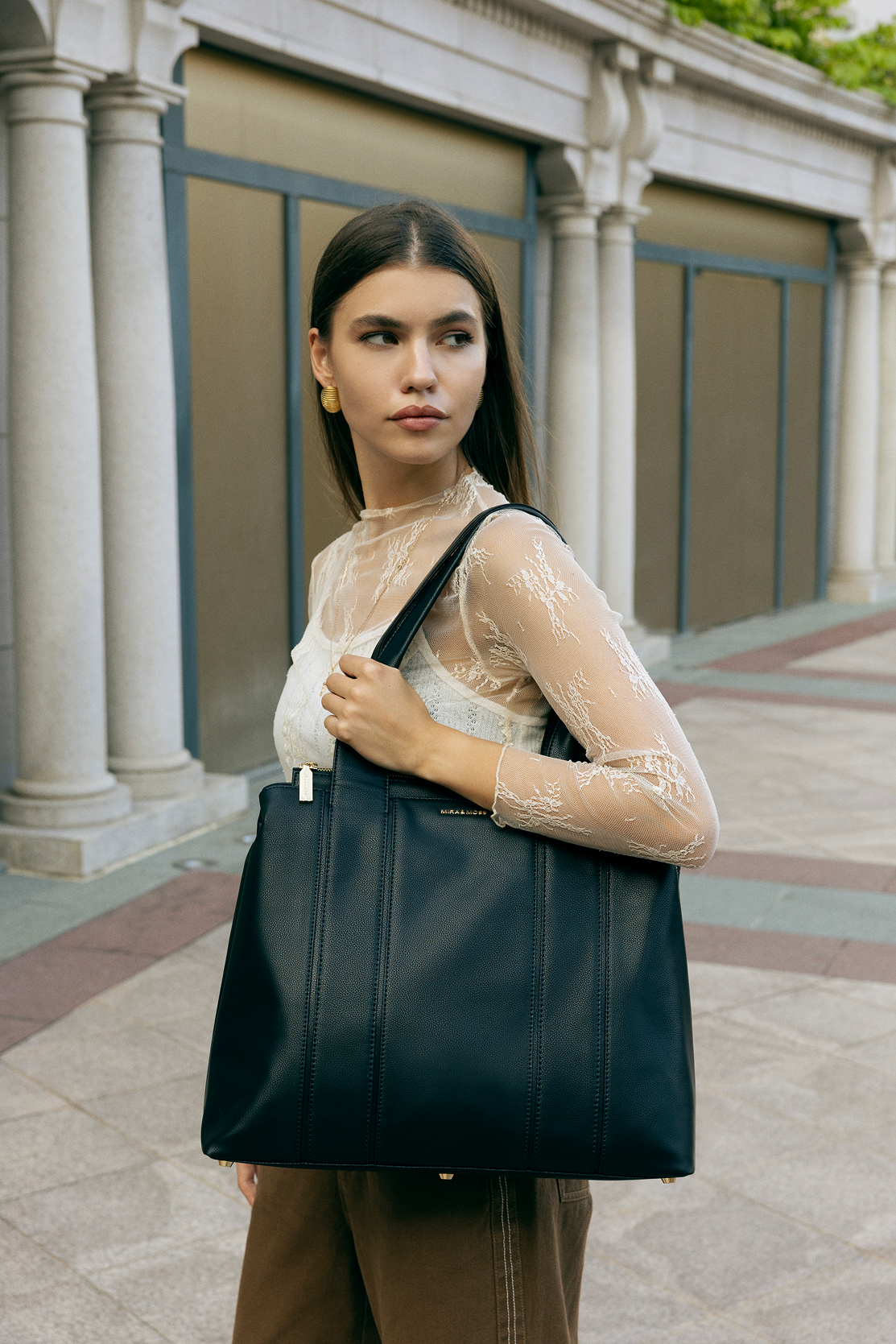 Laurel Tote Bag - Black