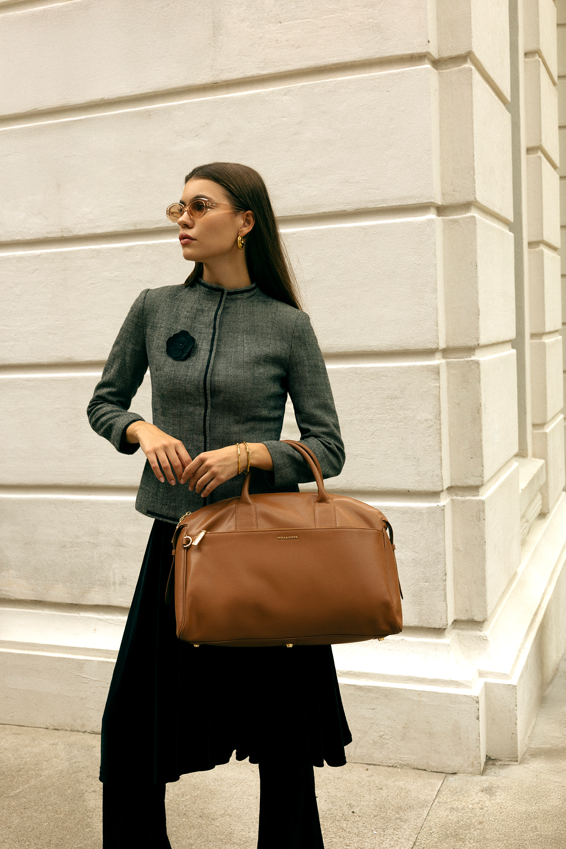 Athena Duffel - Tan