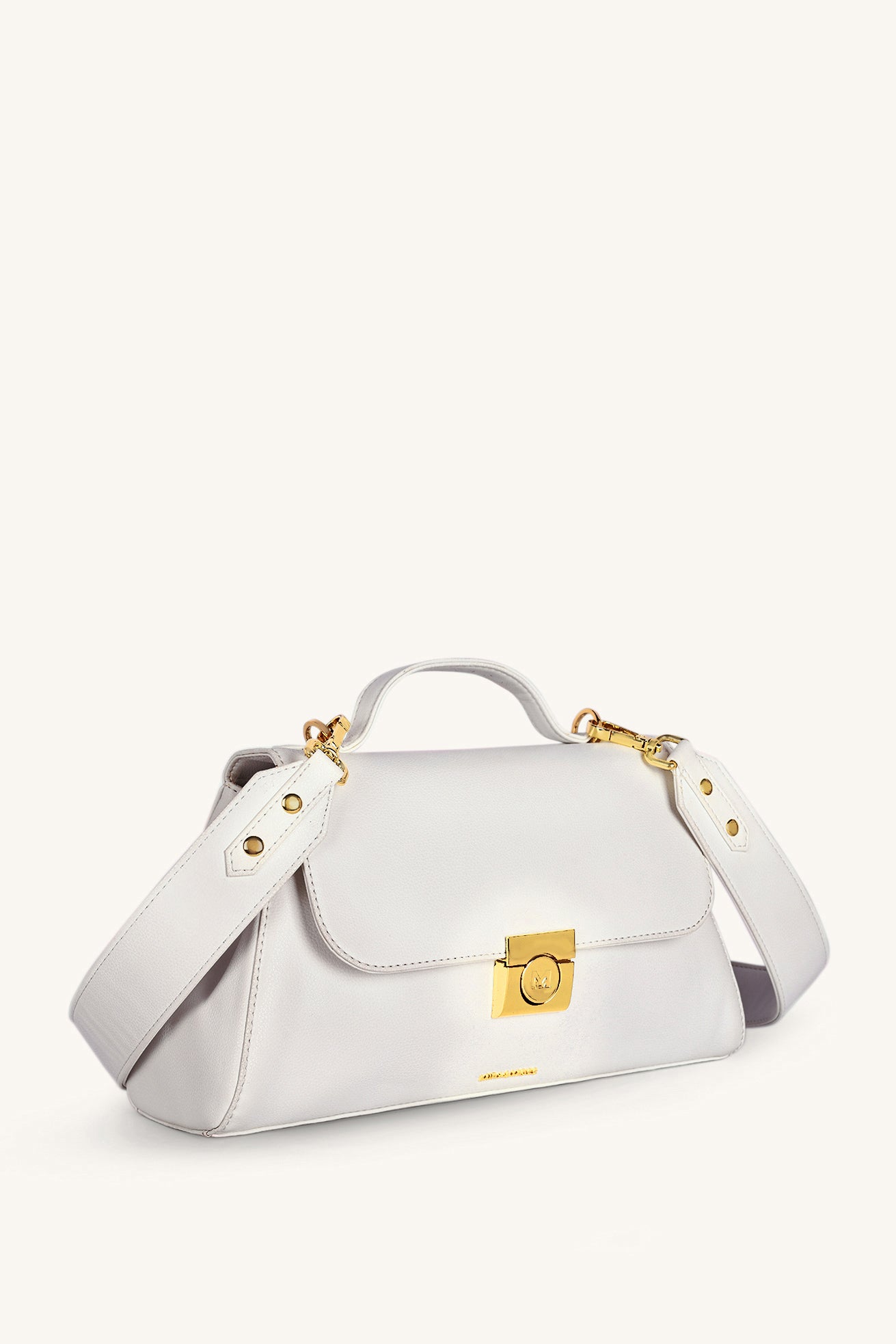 Vivienne Classic Crossbody Bag - Ivory