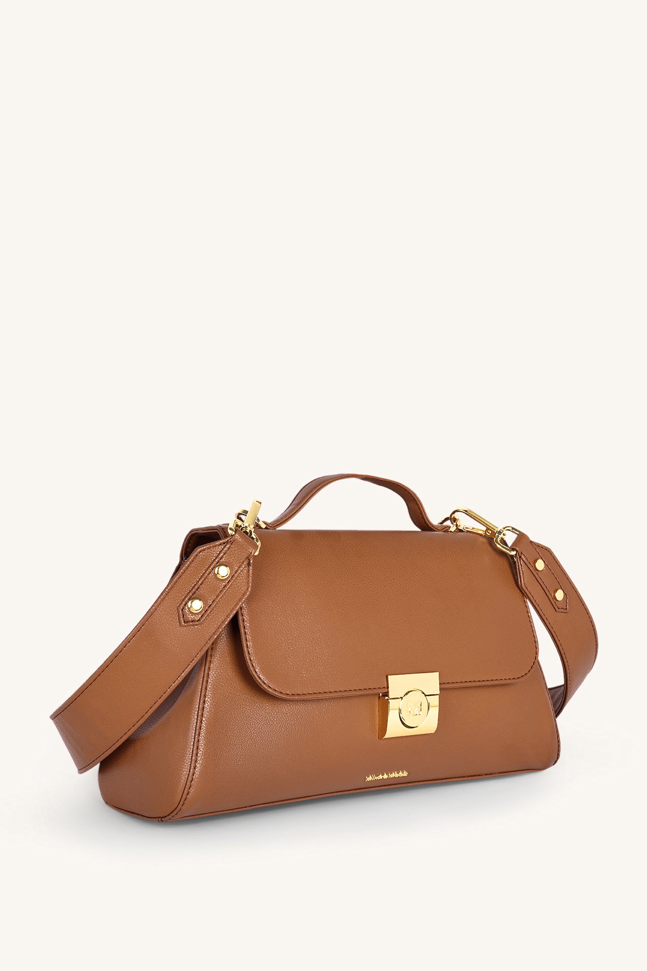 Vivienne Classic Crossbody Bag - Tan