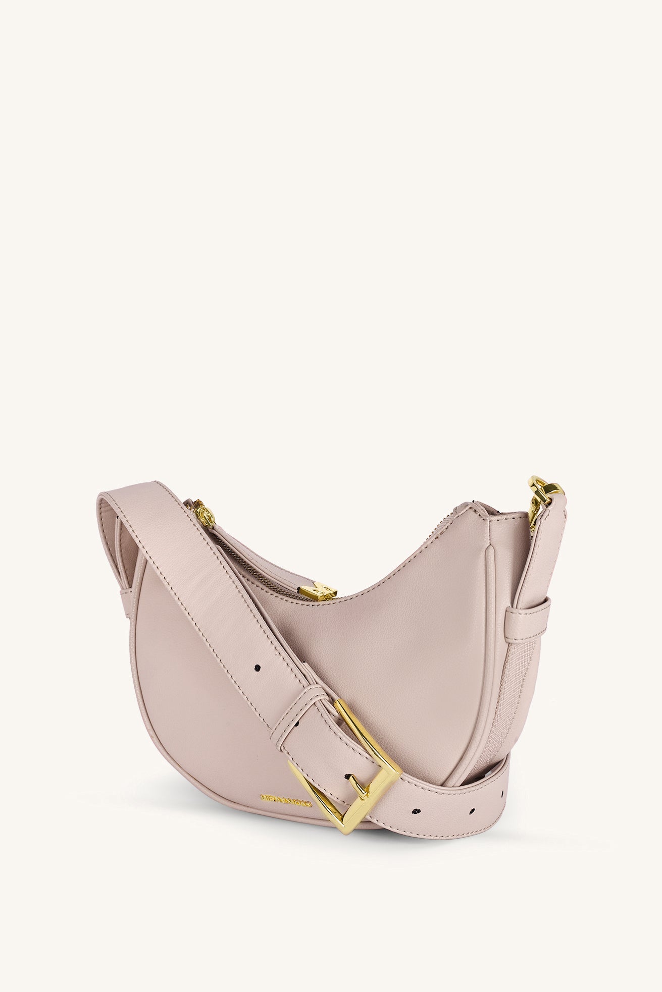 Sabine Crescent Crossbody Bag - Transcendent Pink