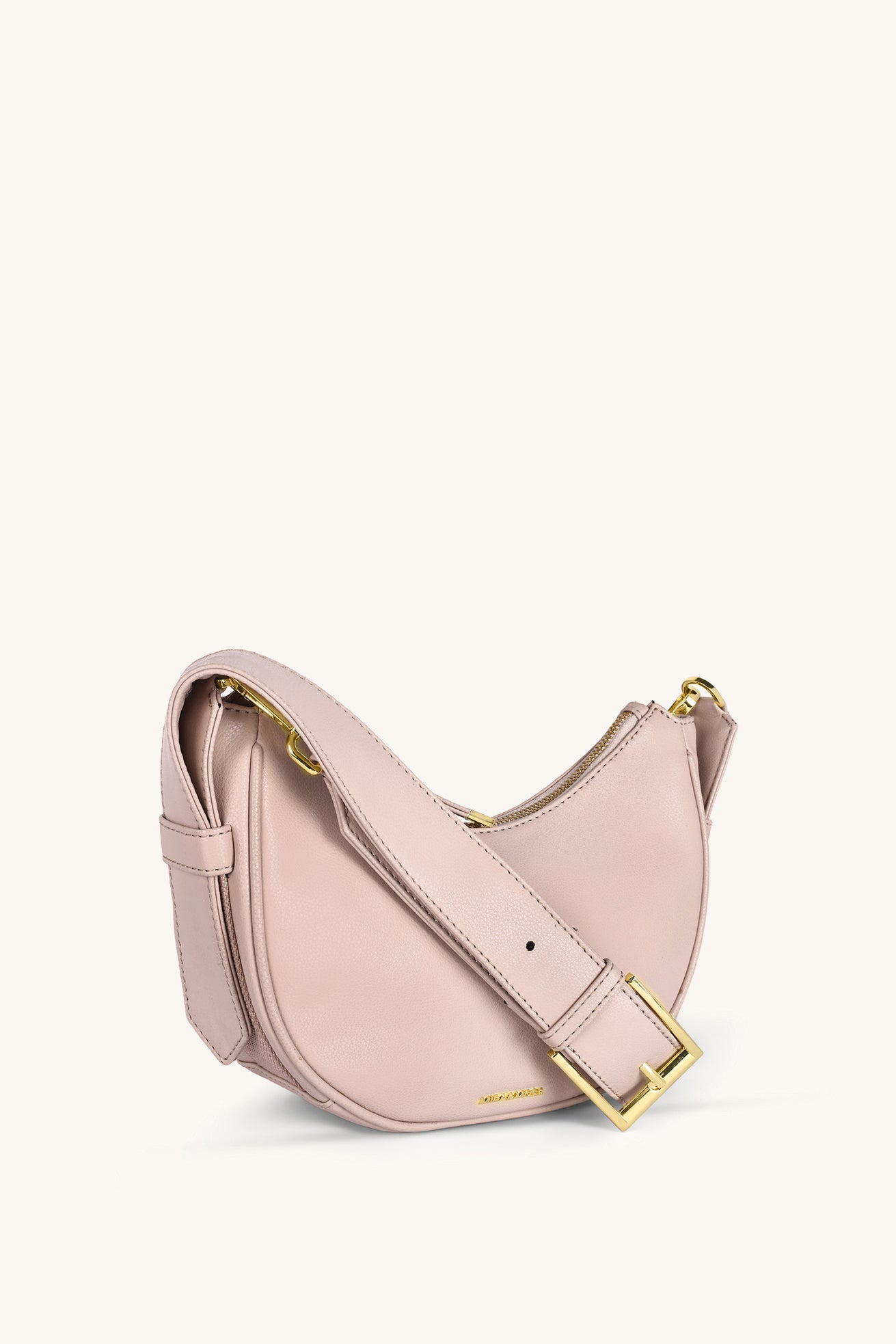 Sabine Crescent Crossbody Bag - Transcendent Pink
