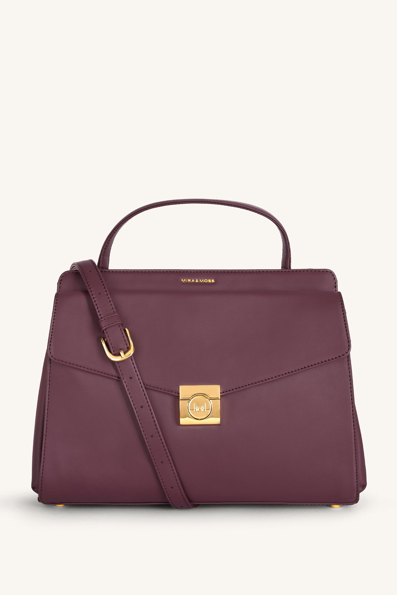 Beverly Crossbody Bag - Plum