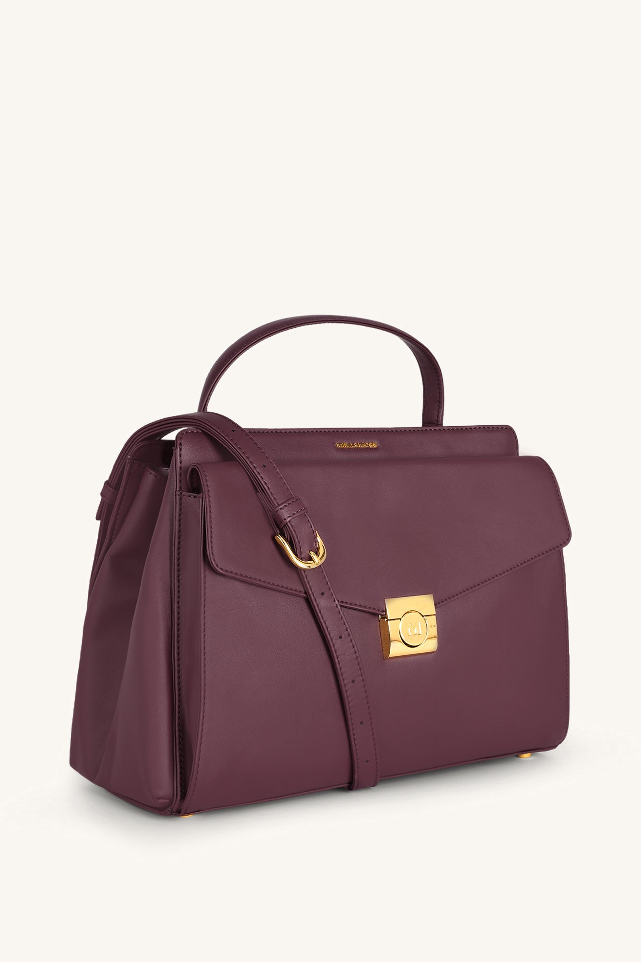 Beverly Crossbody Bag - Plum