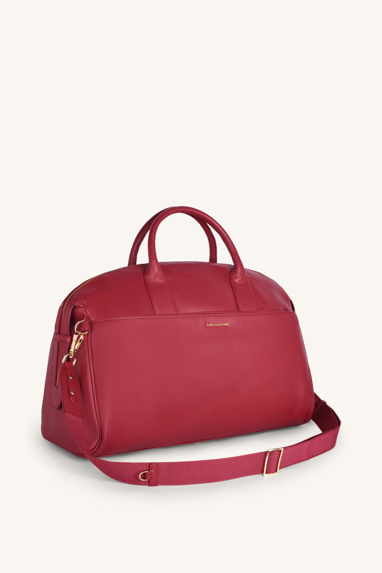 Athena Duffel - Garnet Red