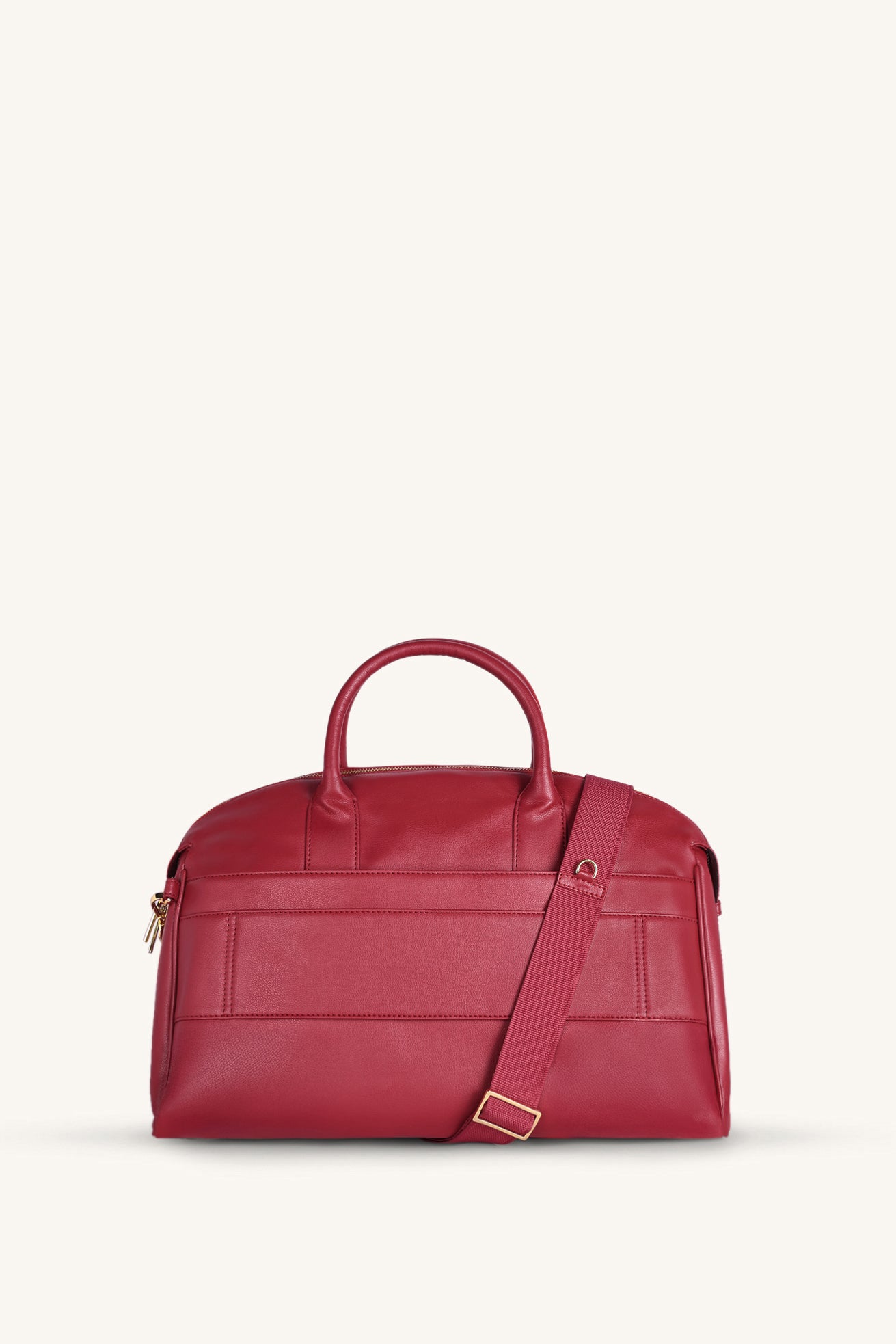 Athena Duffel - Garnet Red
