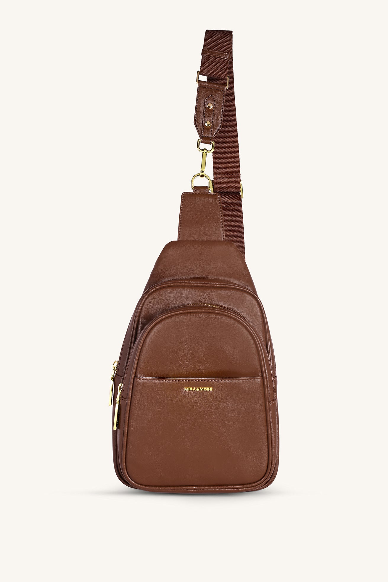 Hayley Fanny Bag - Shiny Chocolate Brown