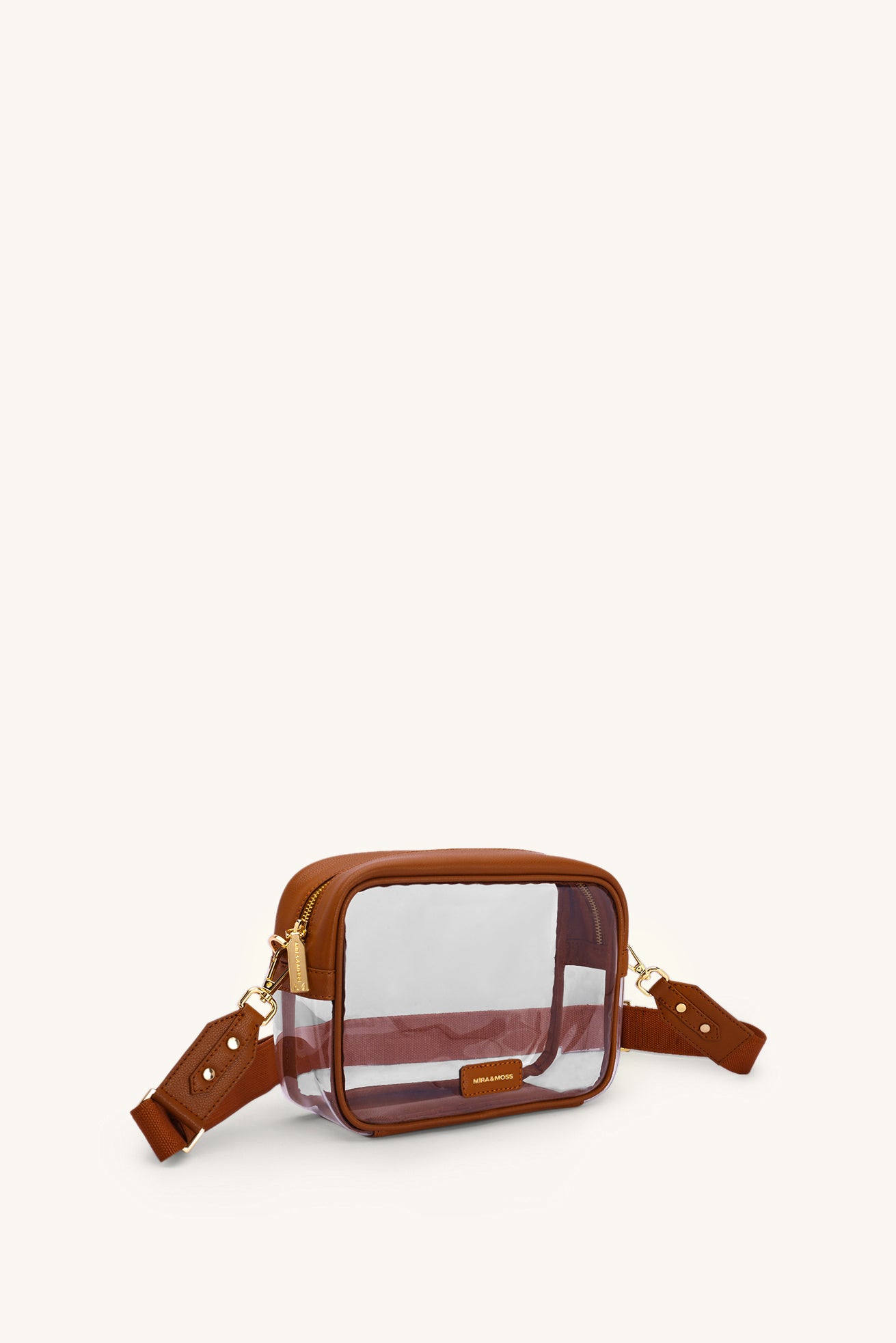 Cleo Clear Bag - Tan