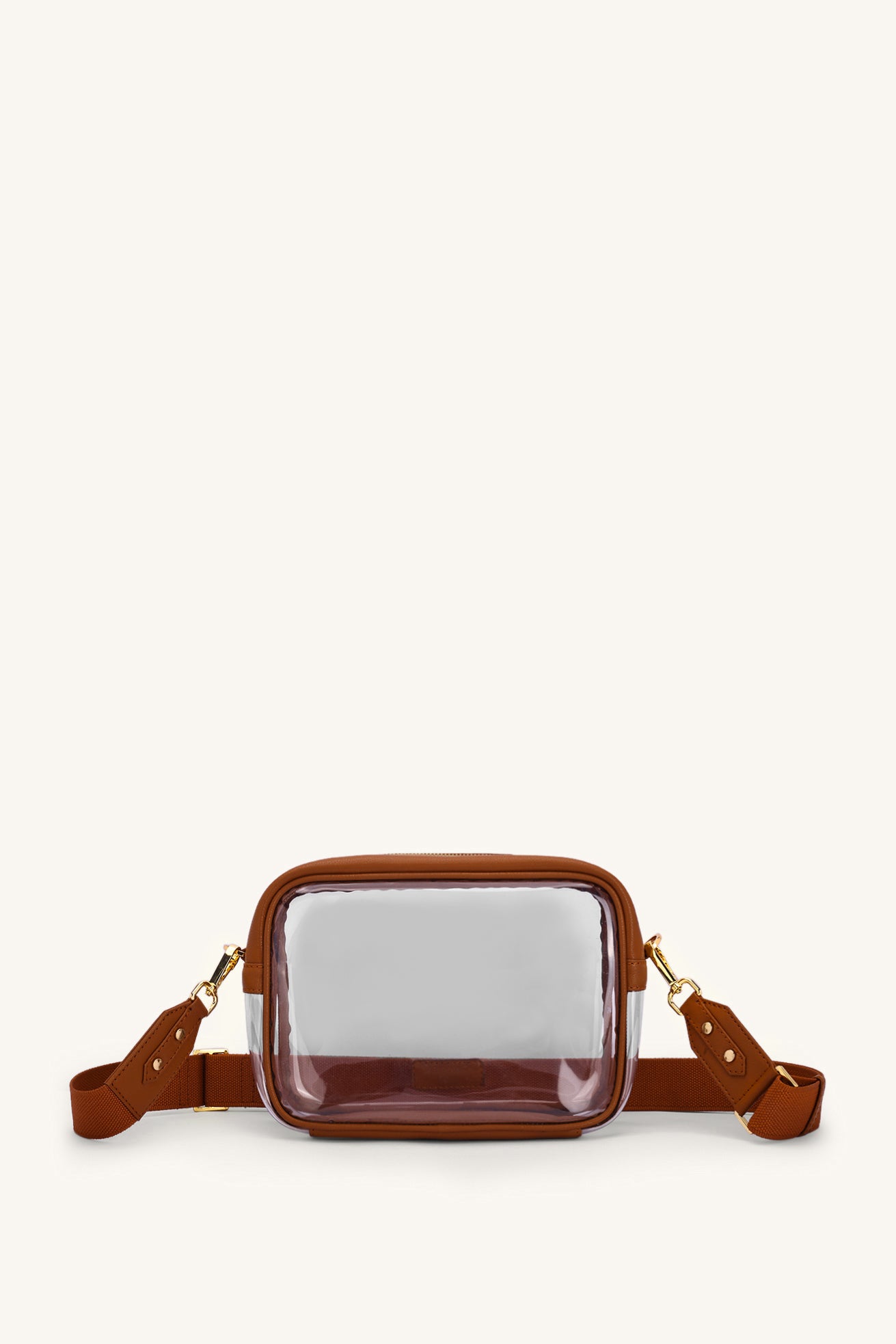 Cleo Clear Bag - Tan