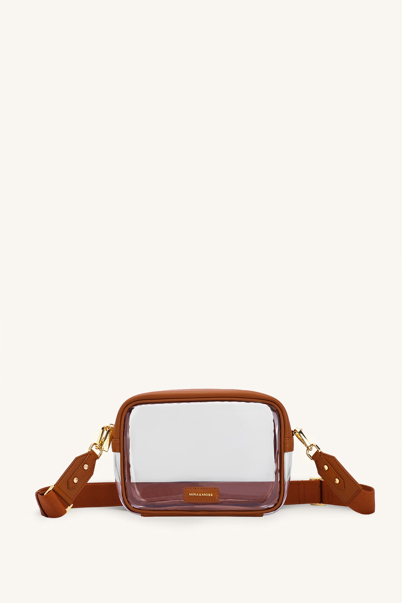 Cleo Clear Bag - Tan