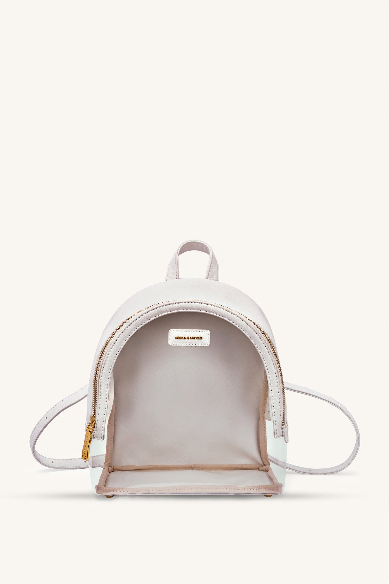 Francine Clear Backpack - Ivory