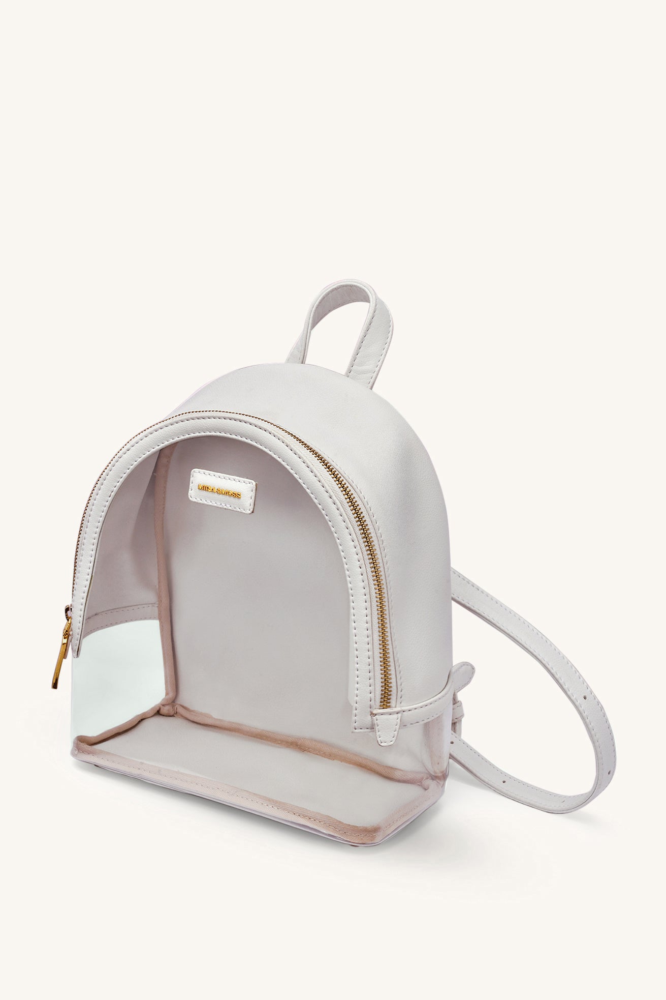 Francine Clear Backpack - Ivory