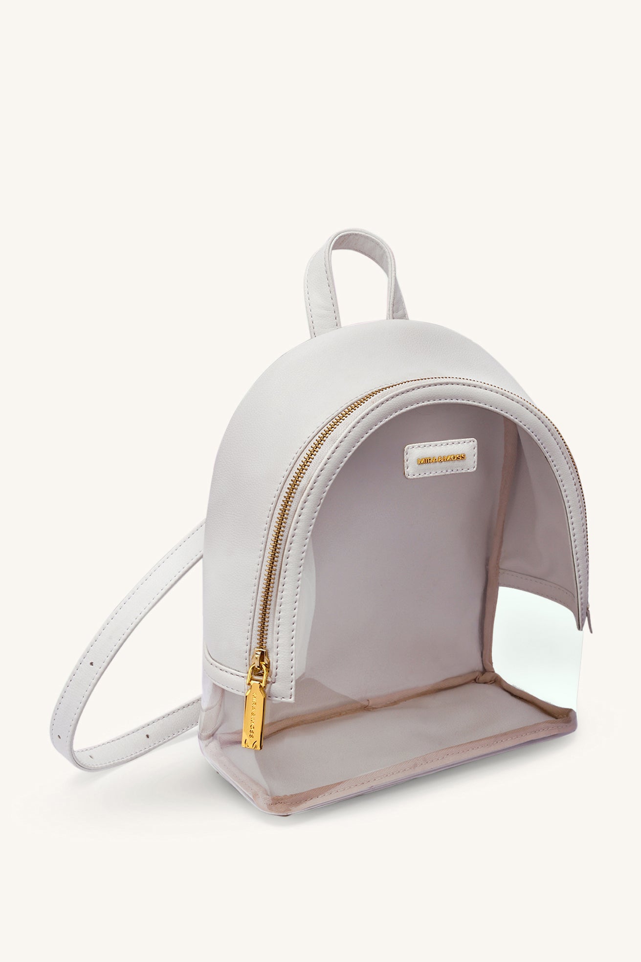 Francine Clear Backpack - Ivory