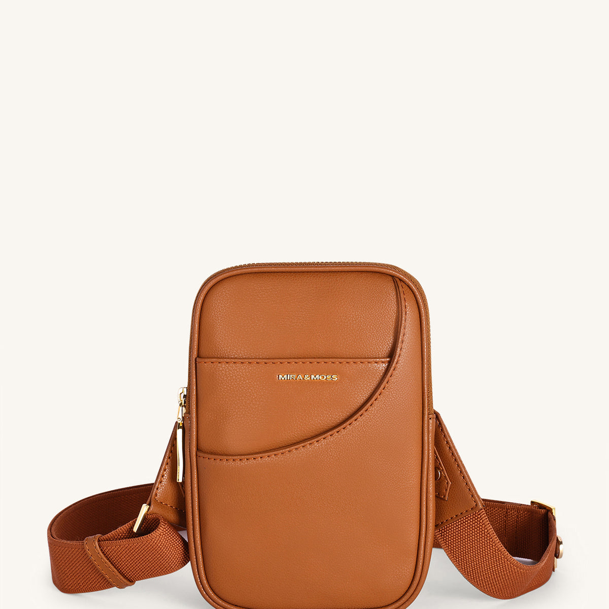 Iris Mini-Crossbody Bag - Tan