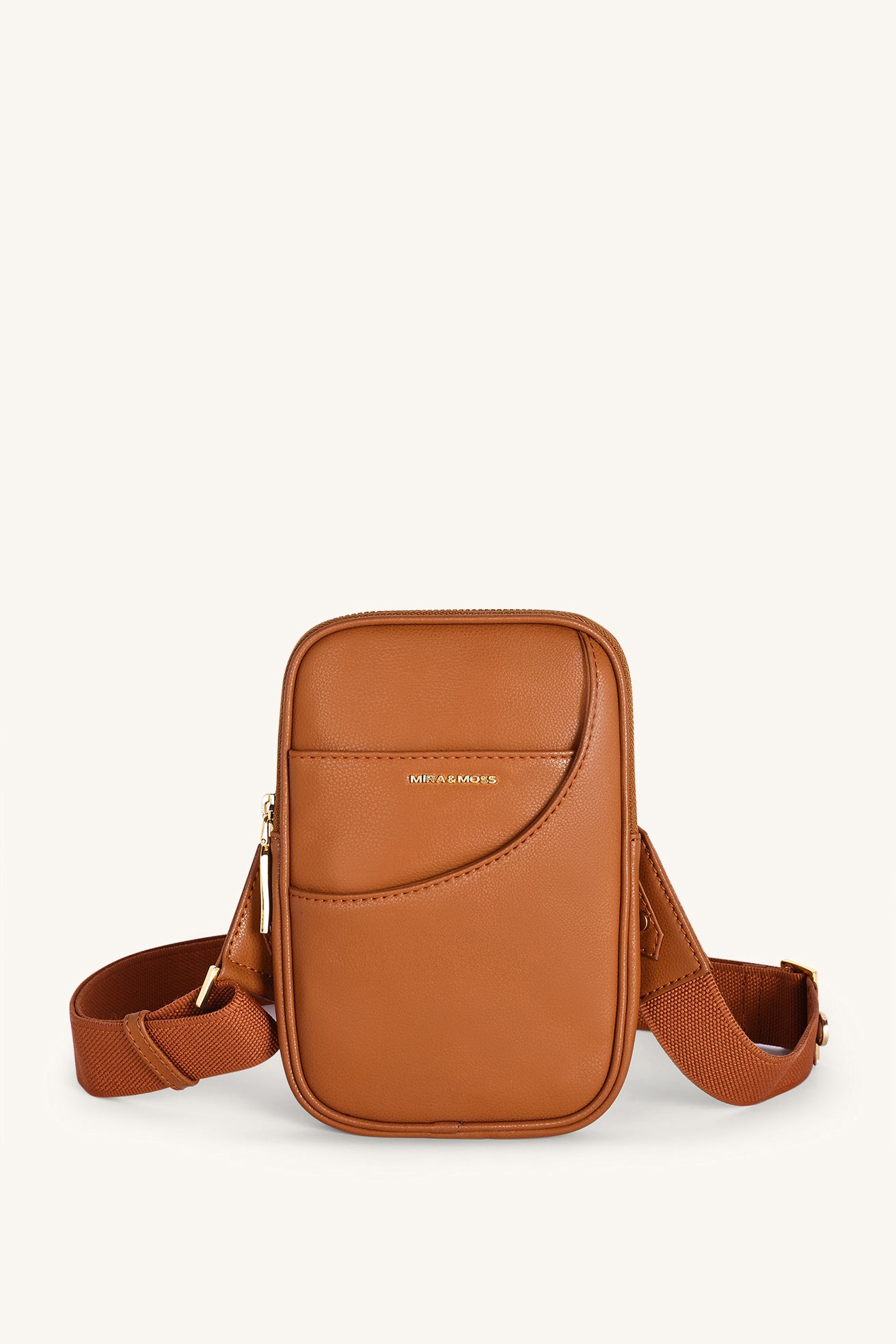 Iris Mini-Crossbody Bag - Tan