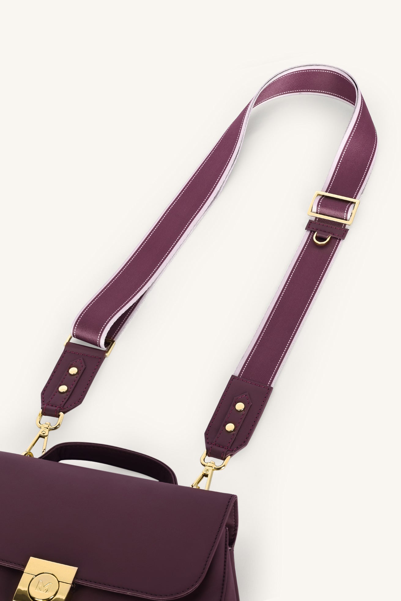 Marissa Coordinate Bag Strap - Plum