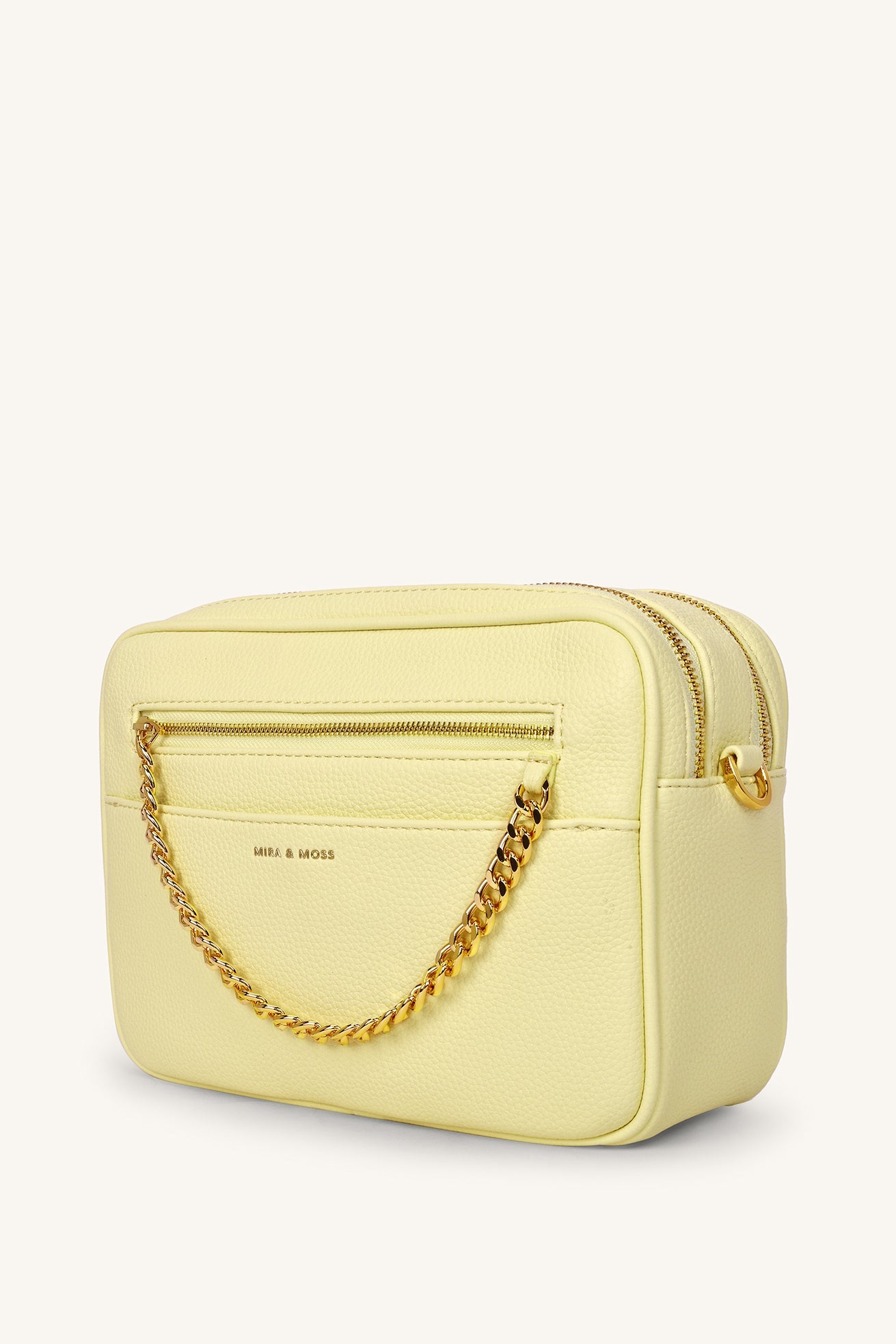Calista Crossbody Bag - Lemon Cream