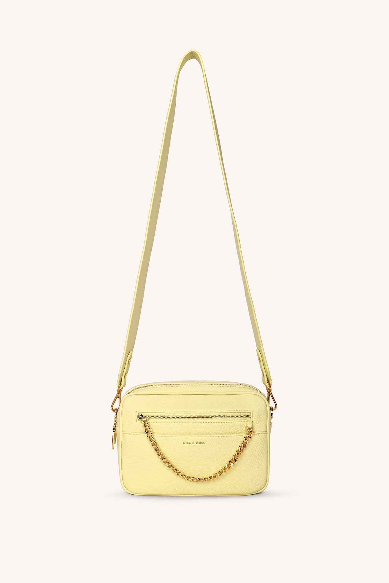 Calista Crossbody Bag - Lemon Cream