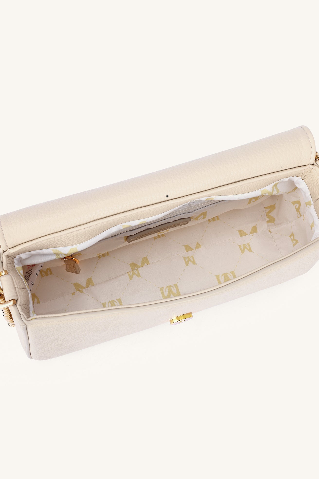 Aveline Flap Crossbody - Pearl