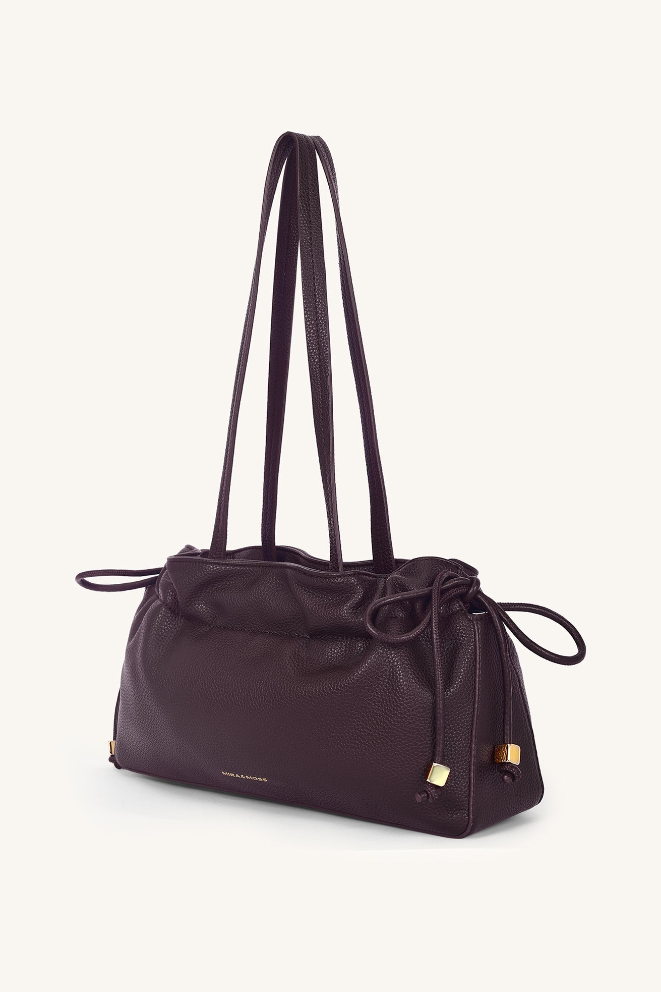Solene Drawstring Shoulder Bag - Cocoa