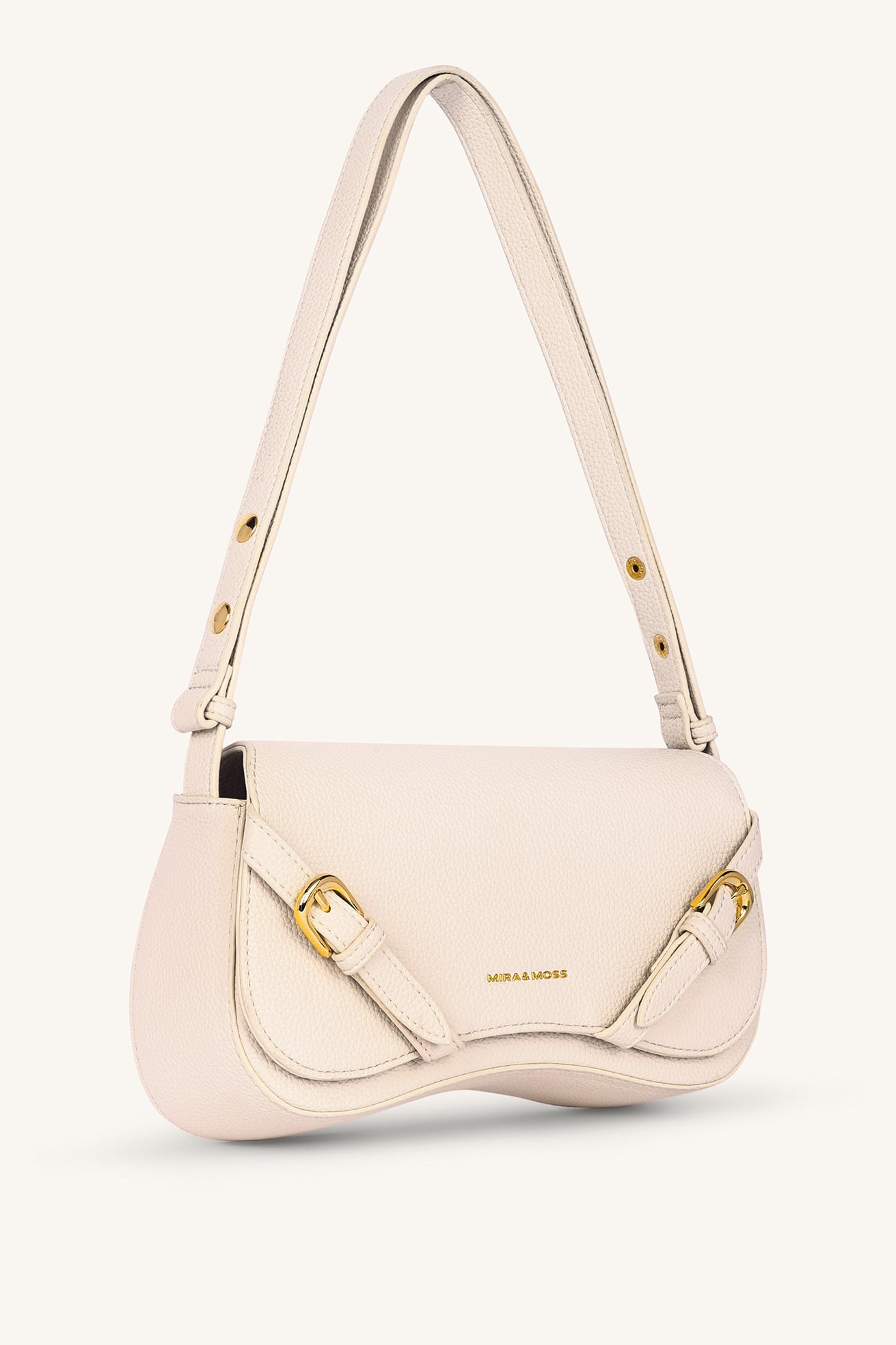 Clara Shoulder Bag - Opal White