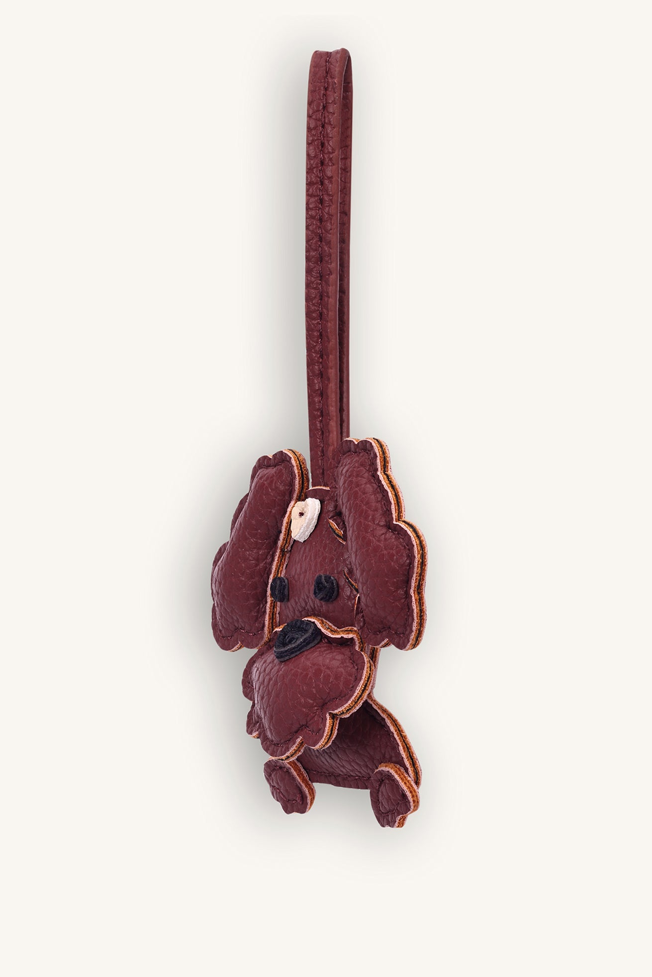 Little Pup Bag Charm - Cocoa